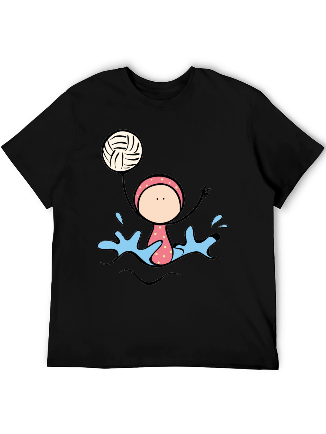 Water Polo Player Graphic Tee