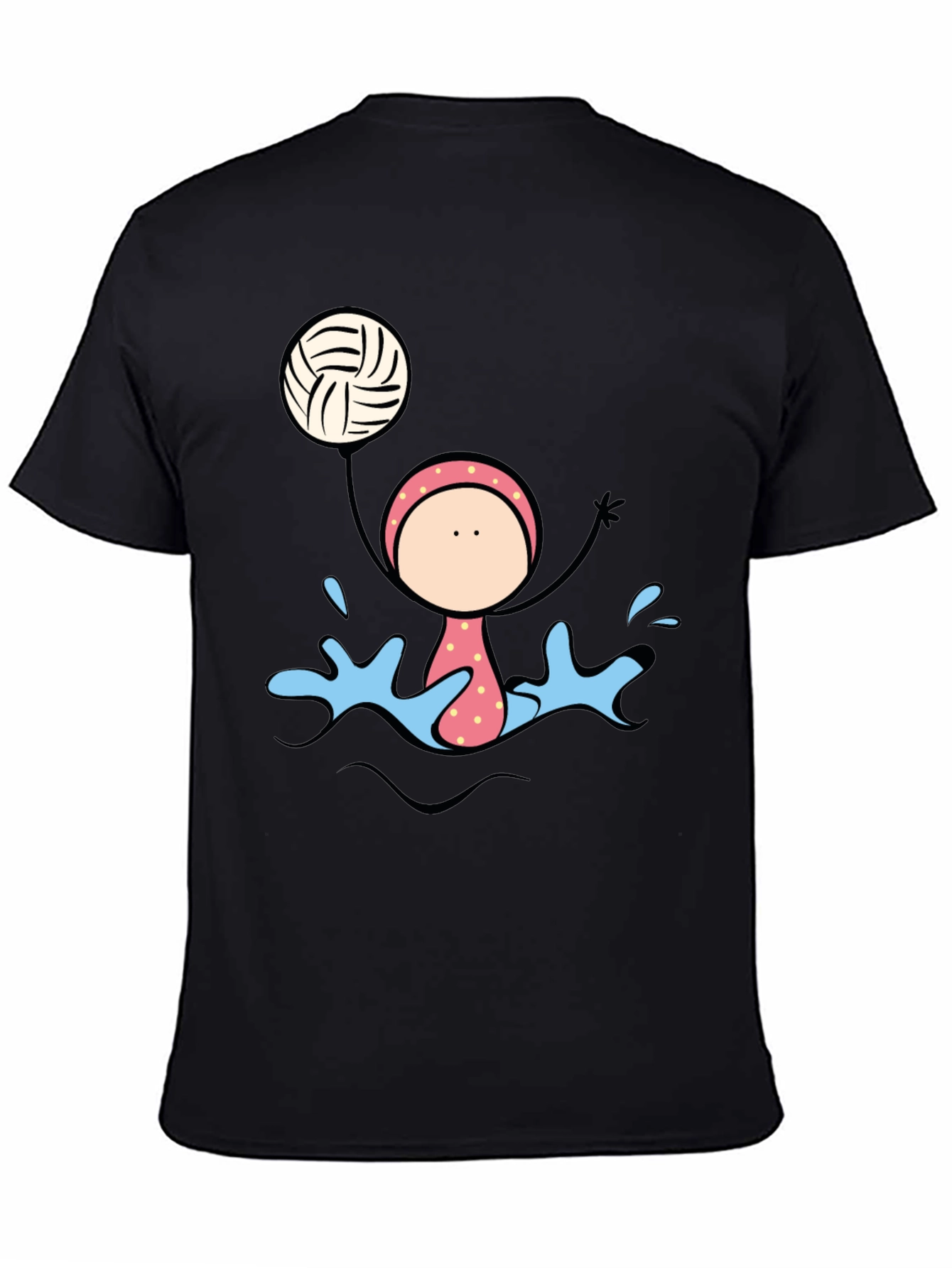 Water Polo Player Graphic Tee