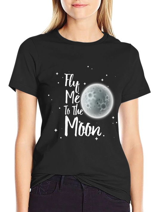 Fly Me To The Moon Graphic T-Shirt