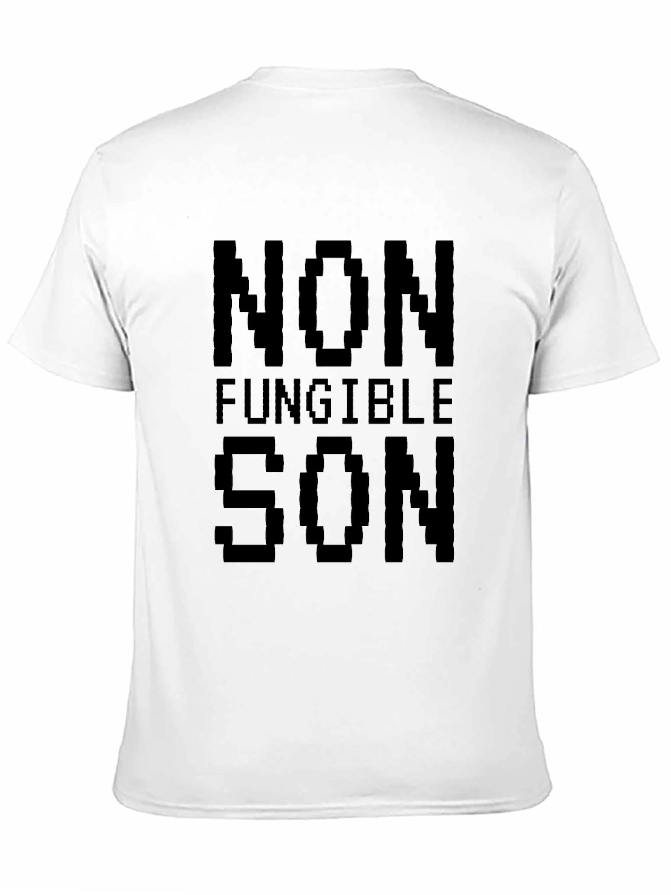Non Fungible Son Black Graphic Tee
