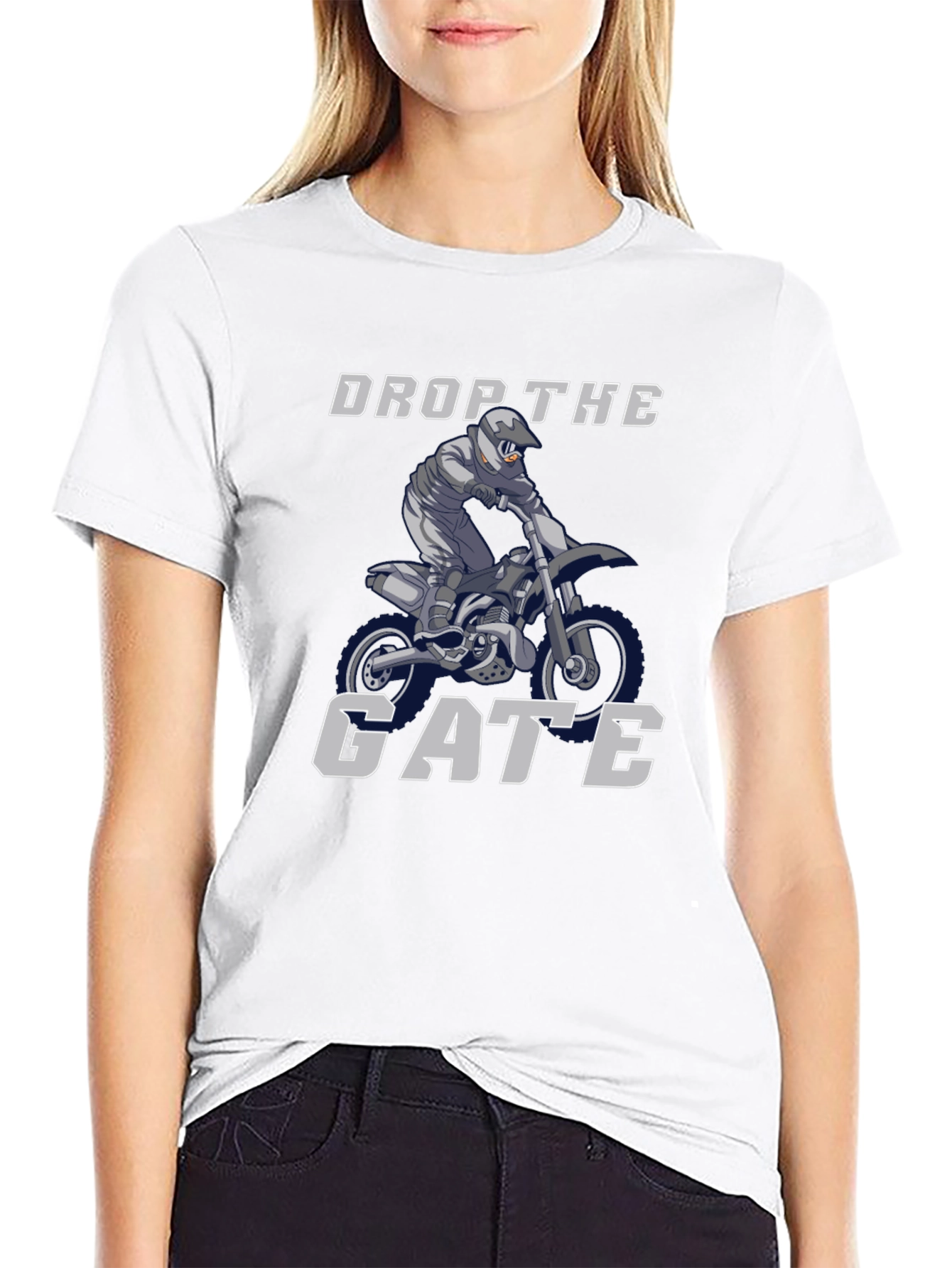 Drop the Gate Motocross Graphic T-Shirt