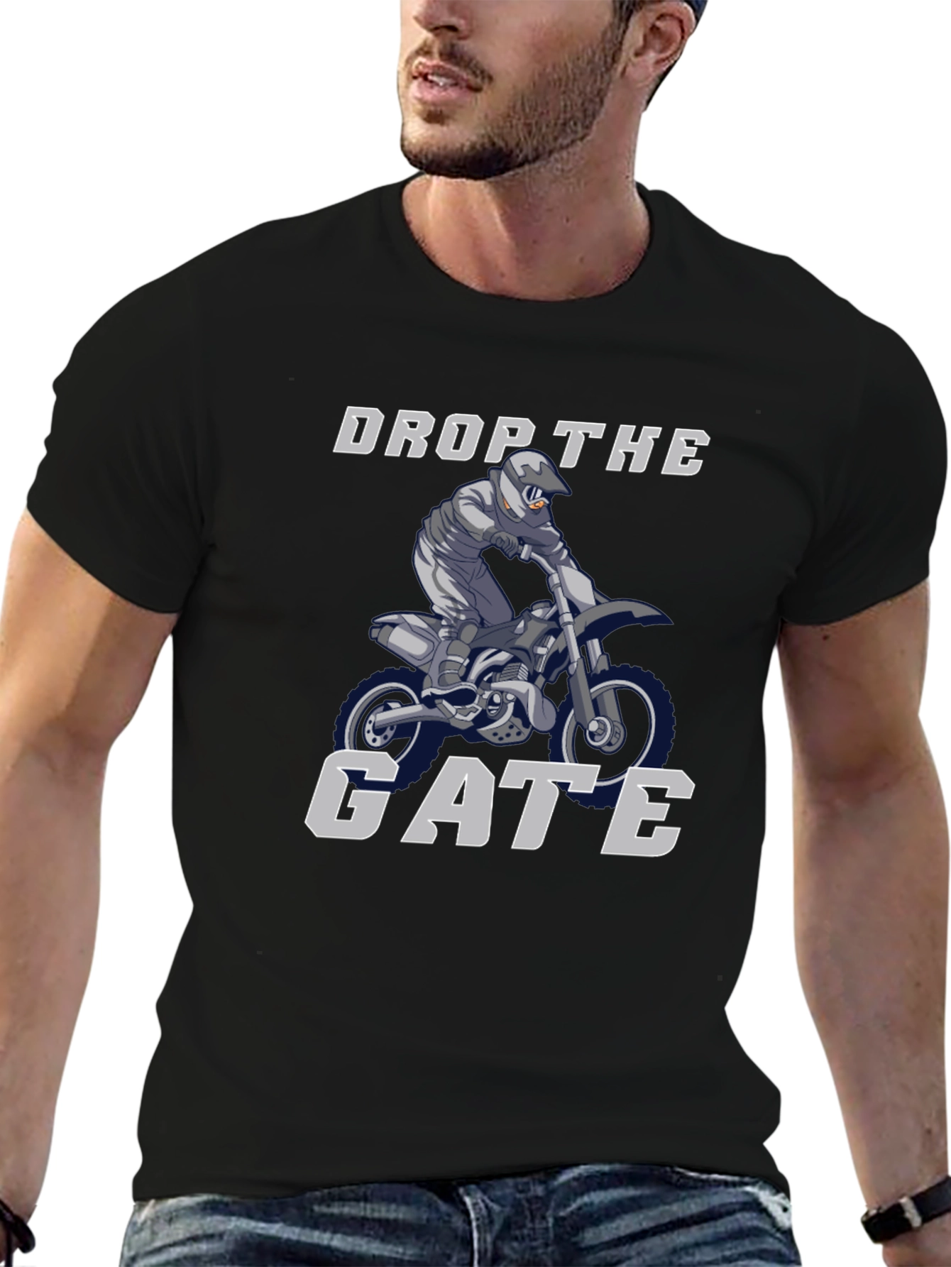 Drop the Gate Motocross Graphic T-Shirt