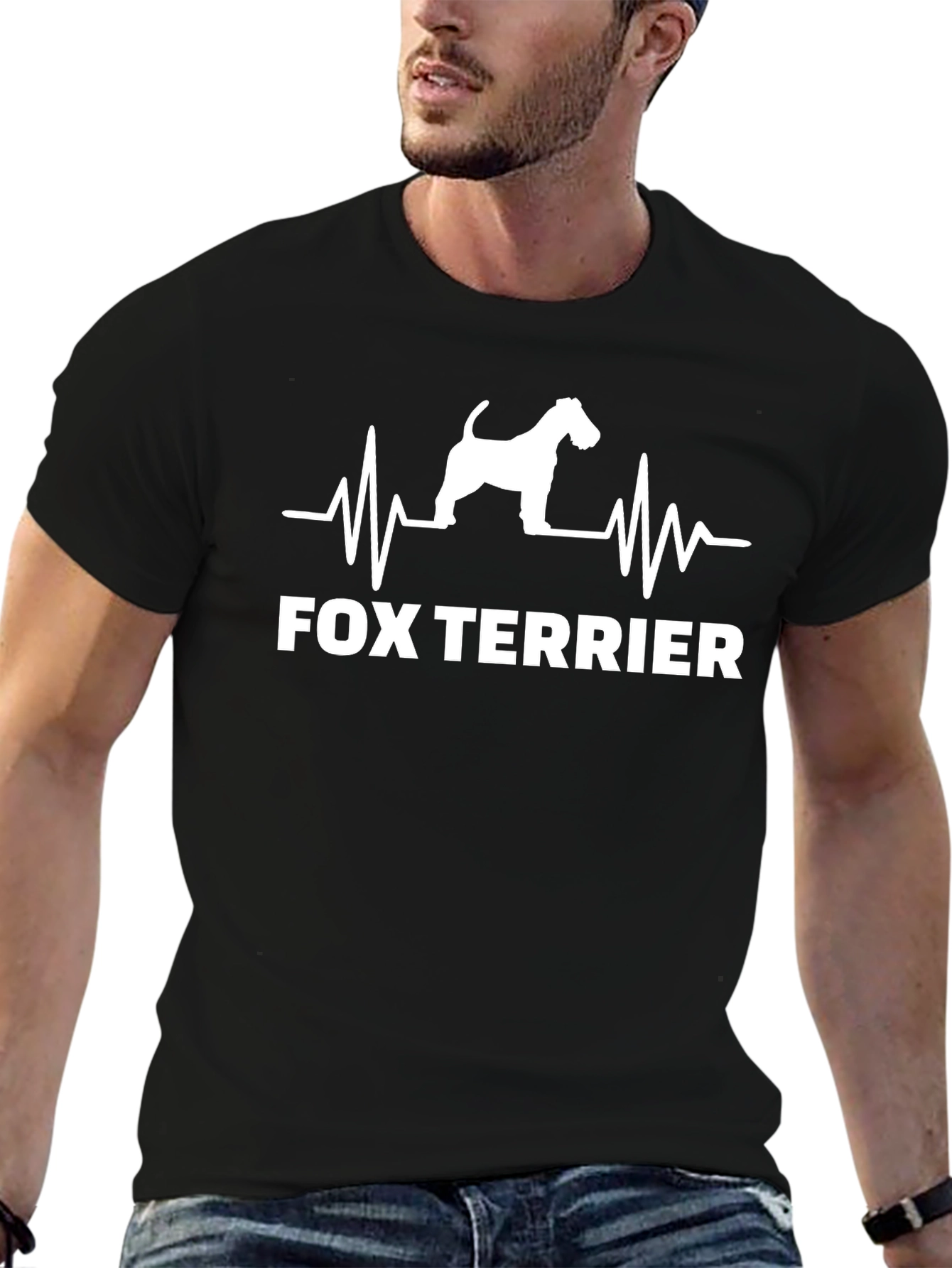 Fox Terrier Heartbeat T-Shirt