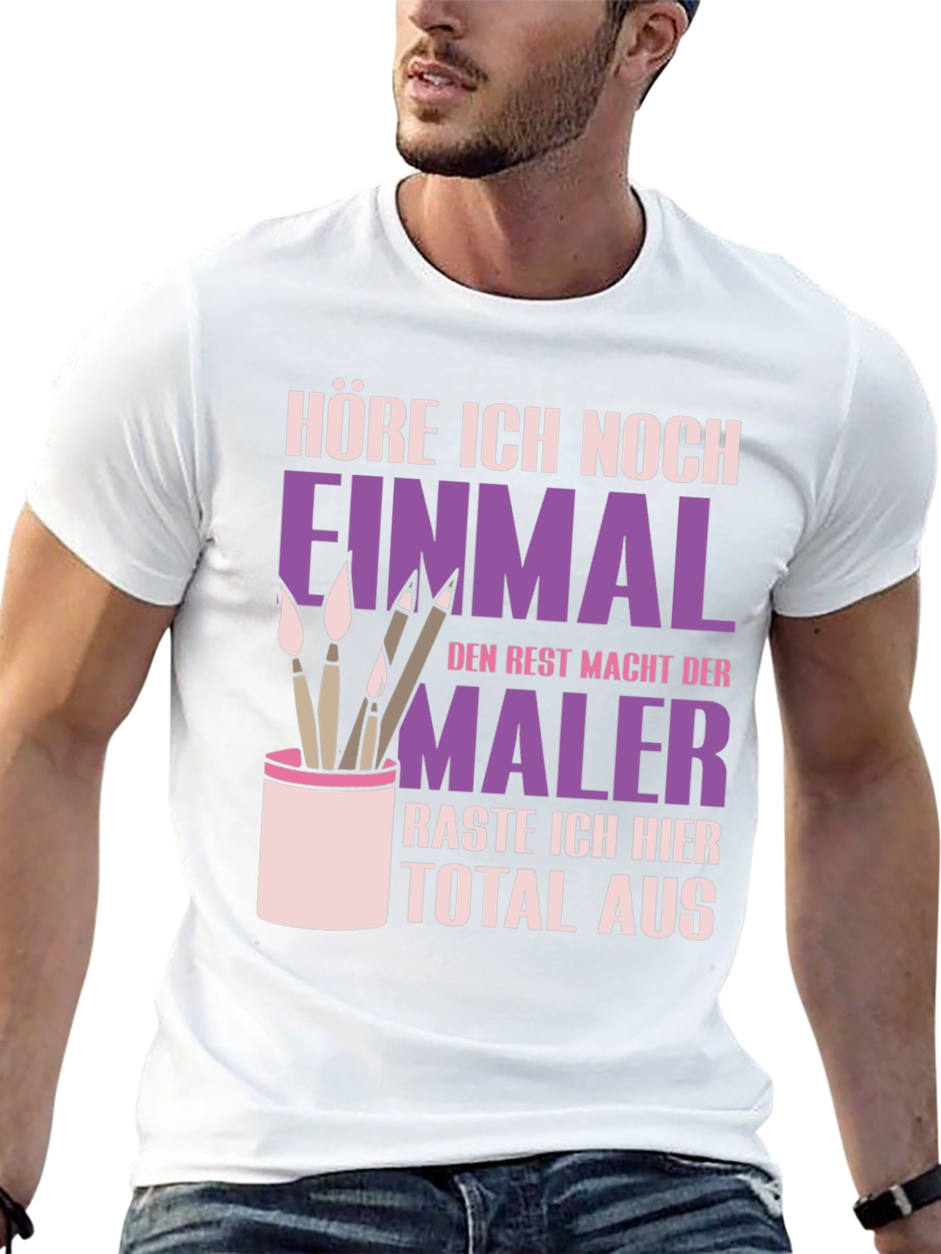 Painters Humorous German T-Shirt