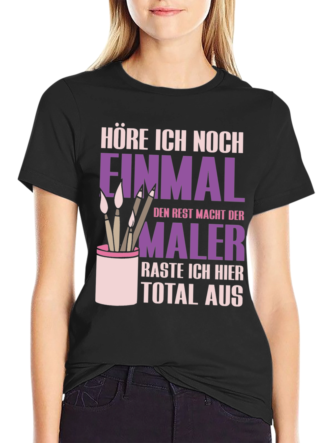 Painters Humorous German T-Shirt