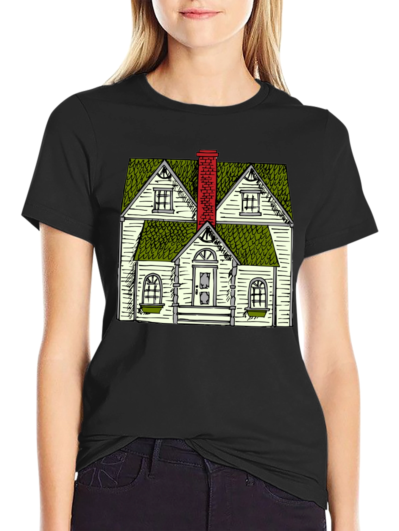 House Graphic Tee - Classic Comfort