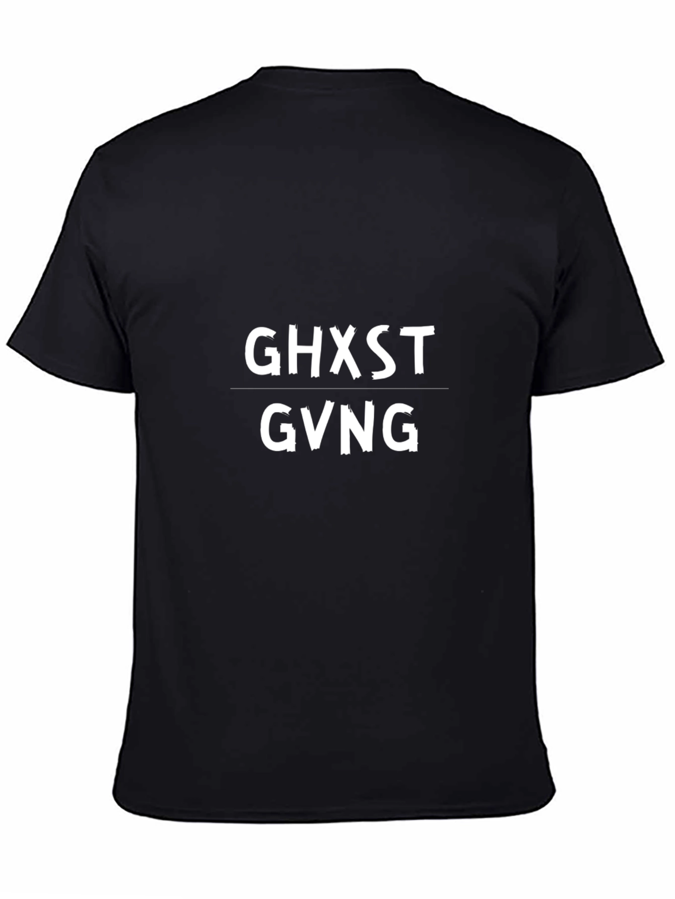 GHXST GVNG Graphic Black T-Shirt