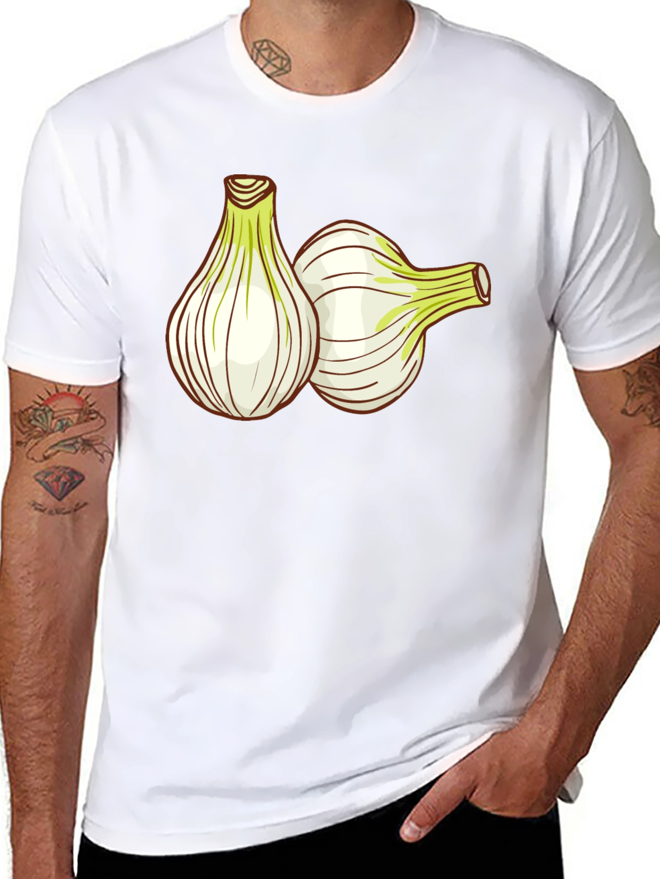 Onion Graphic T-Shirt - Black Cotton Tee
