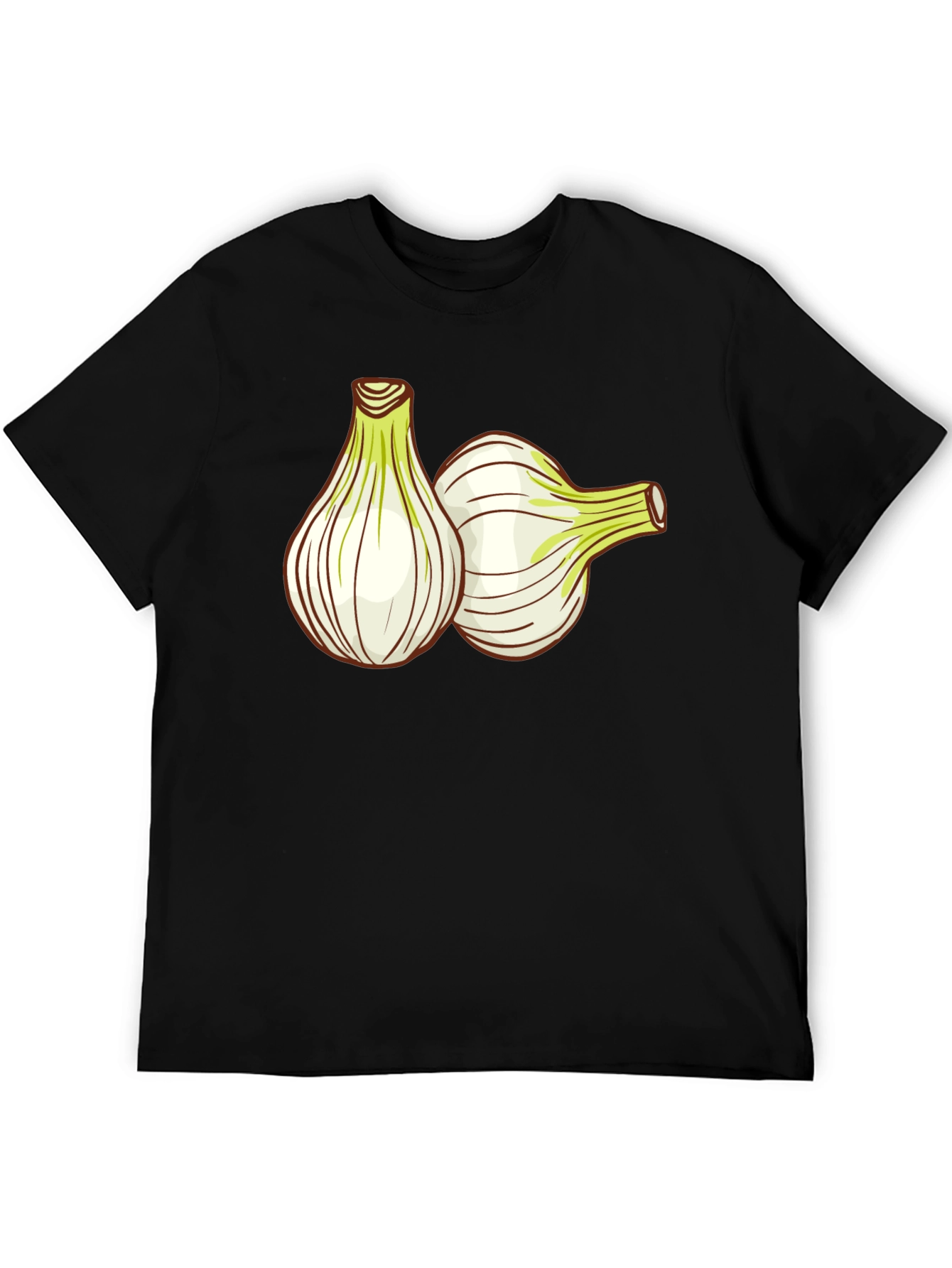 Onion Graphic T-Shirt - Black Cotton Tee