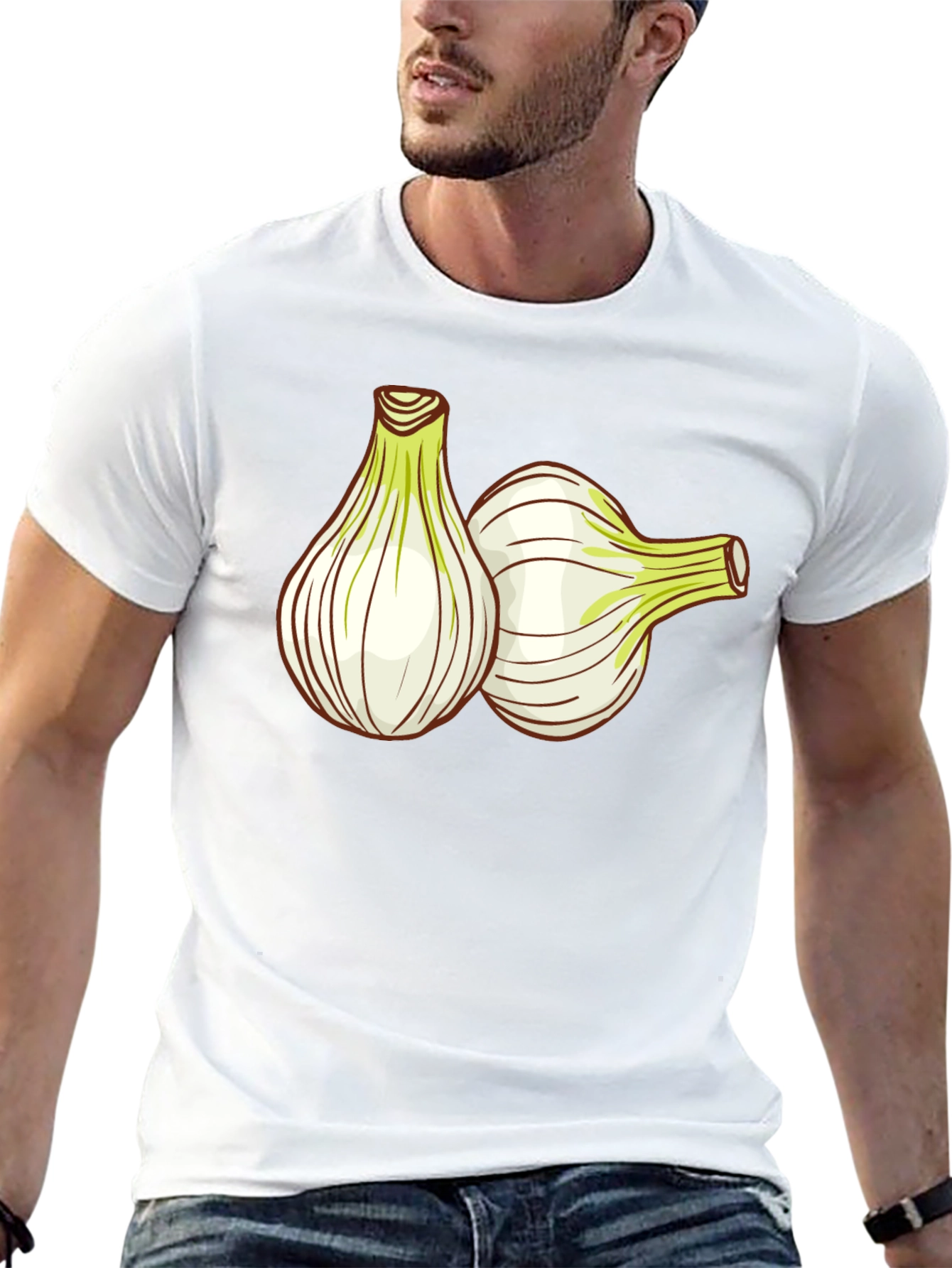 Onion Graphic T-Shirt - Black Cotton Tee