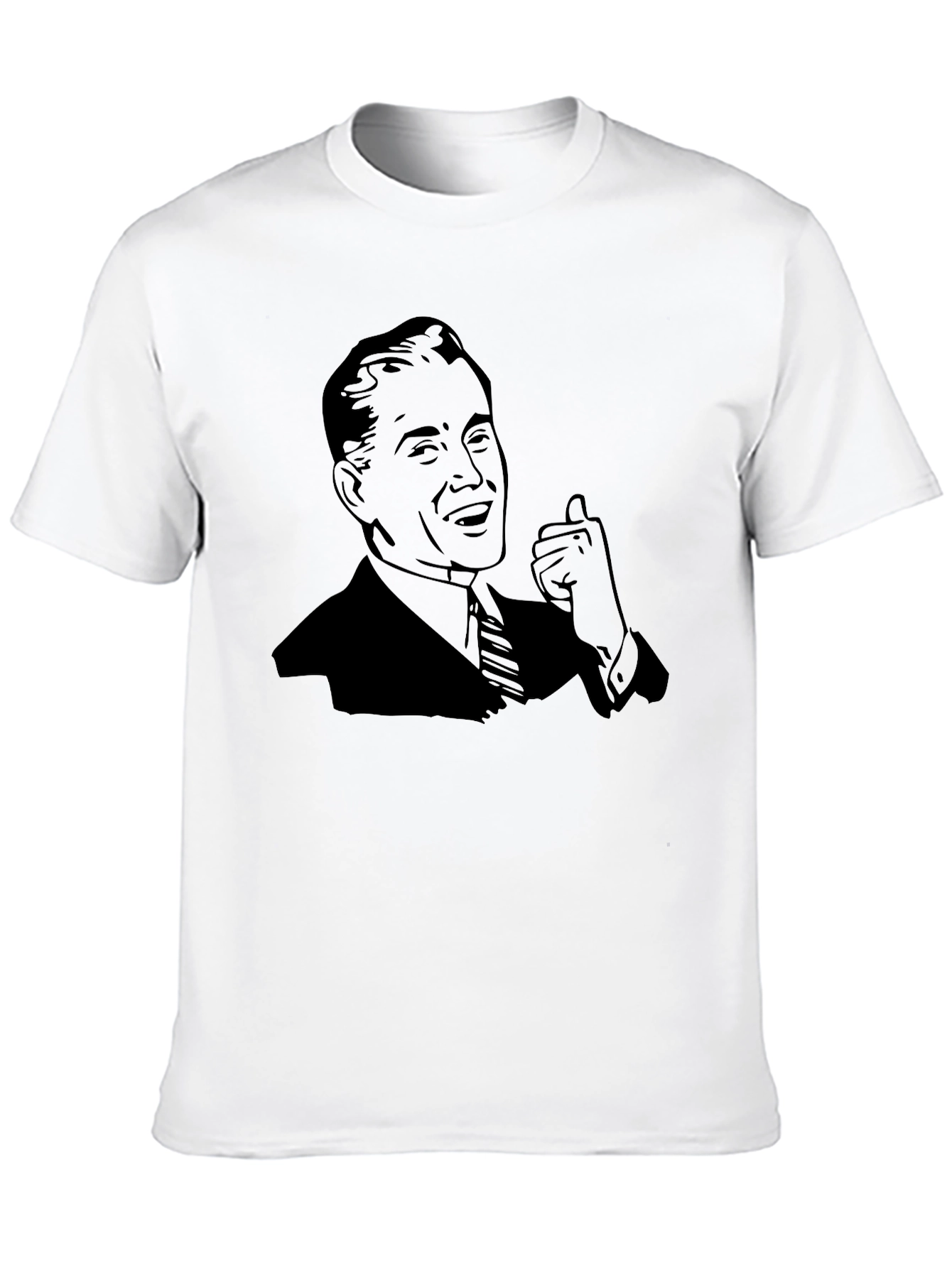 Retro Humor T-Shirt - Black