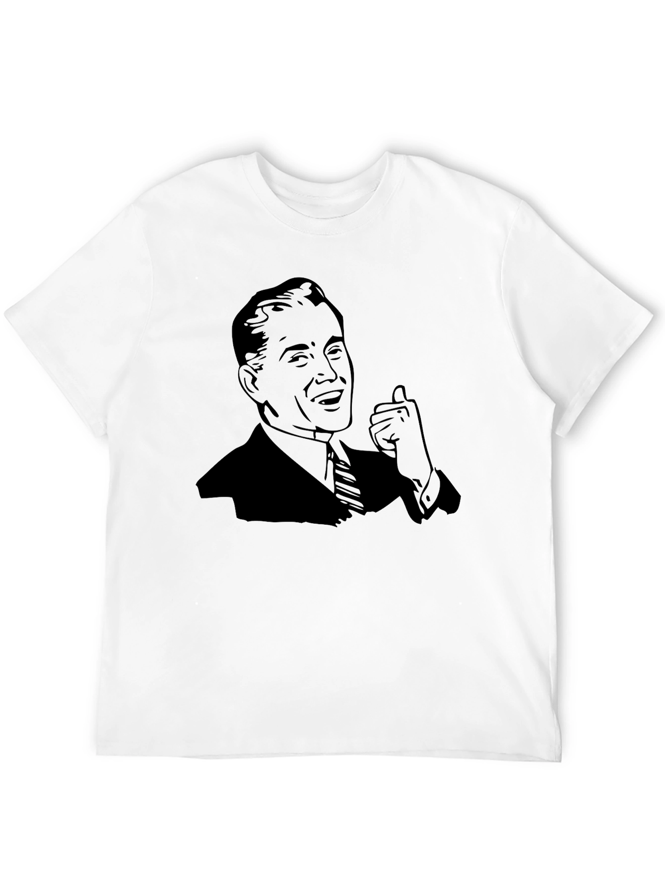 Retro Humor T-Shirt - Black