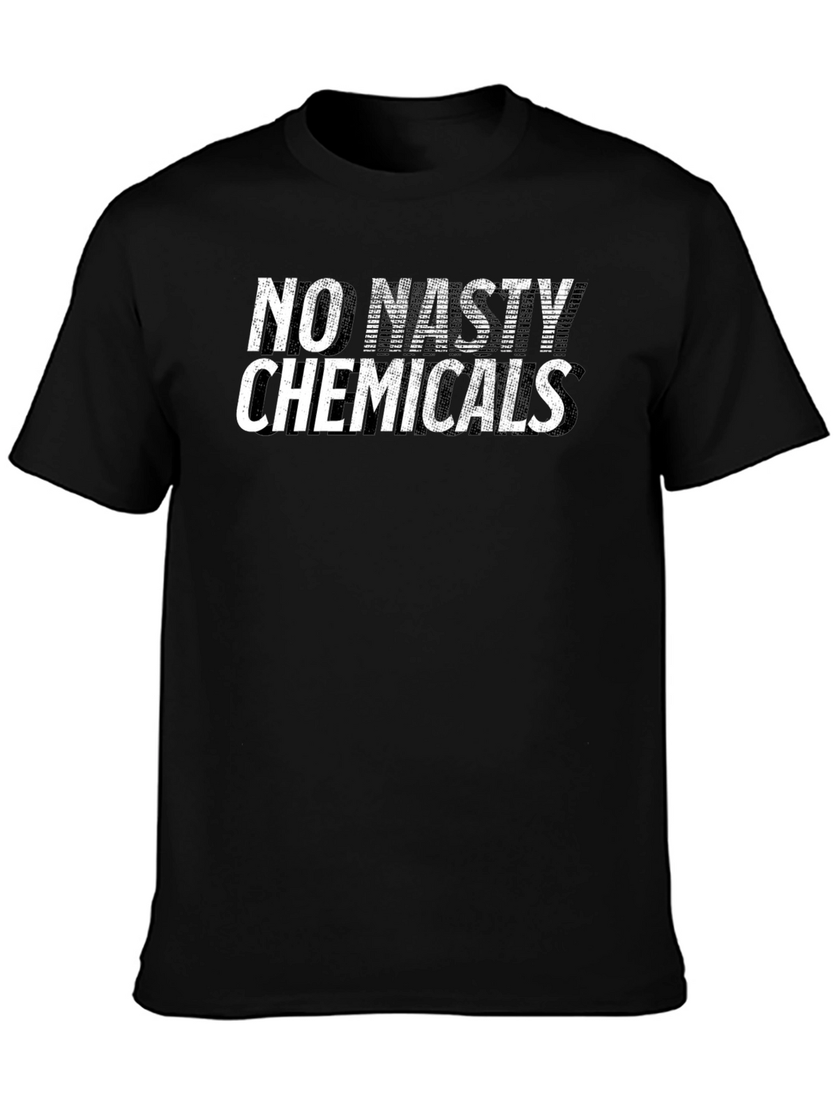 No Nasty Chemicals Graphic T-Shirt - Black