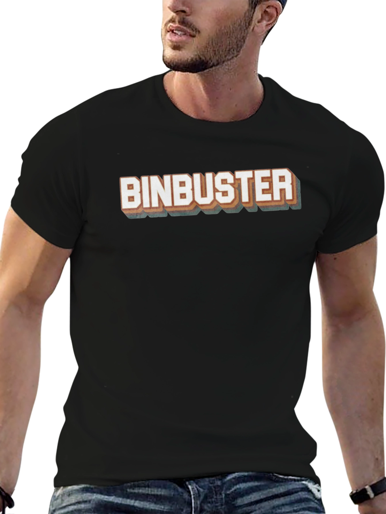 Binbuster Retro Style T-Shirt