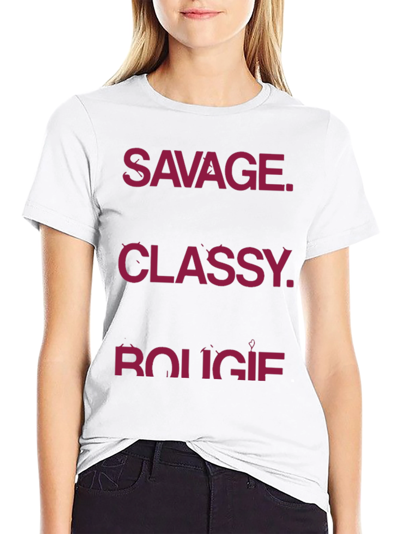 Savage Classy Bougie Graphic Tee