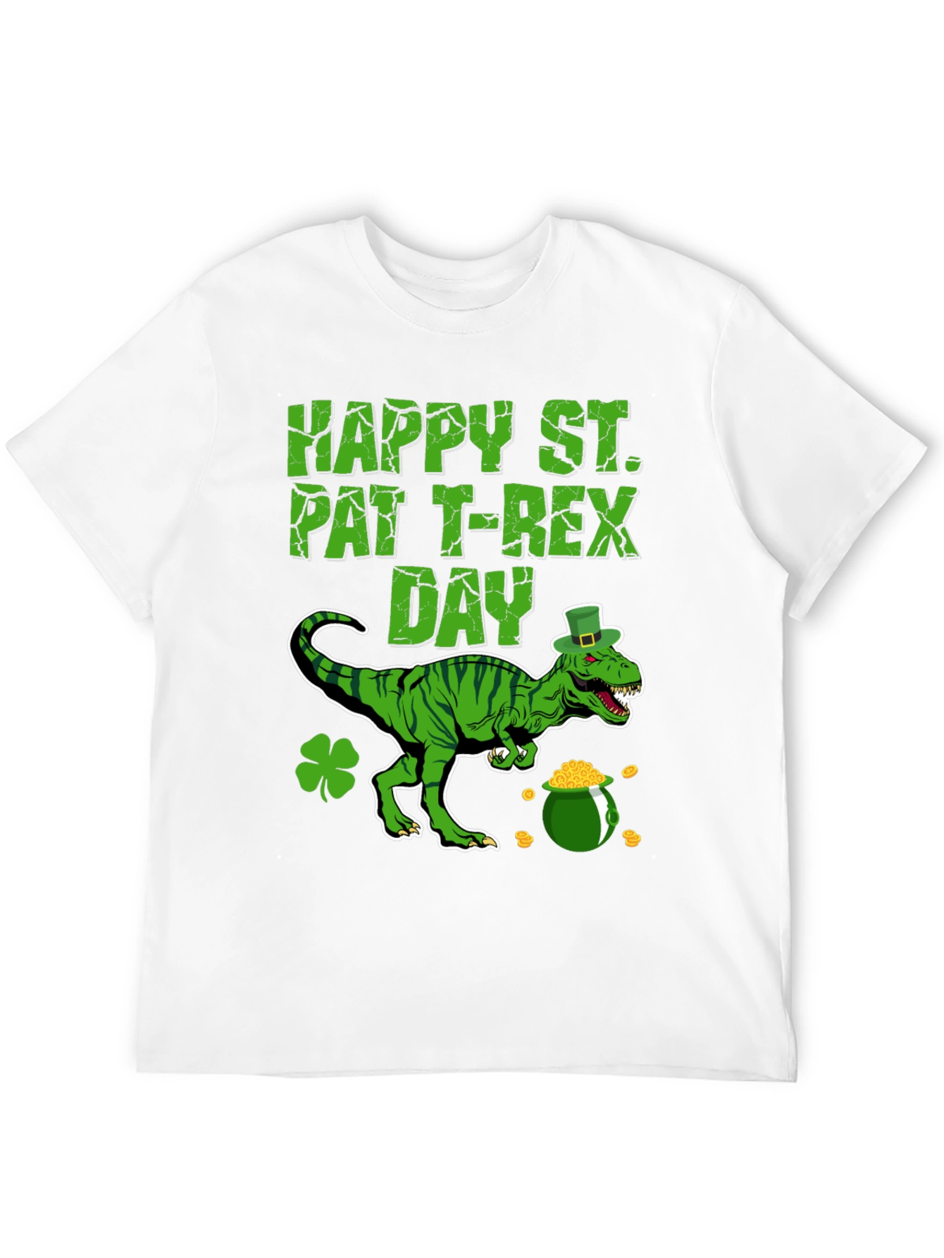 St. Patricks Day T-Rex Graphic Tee