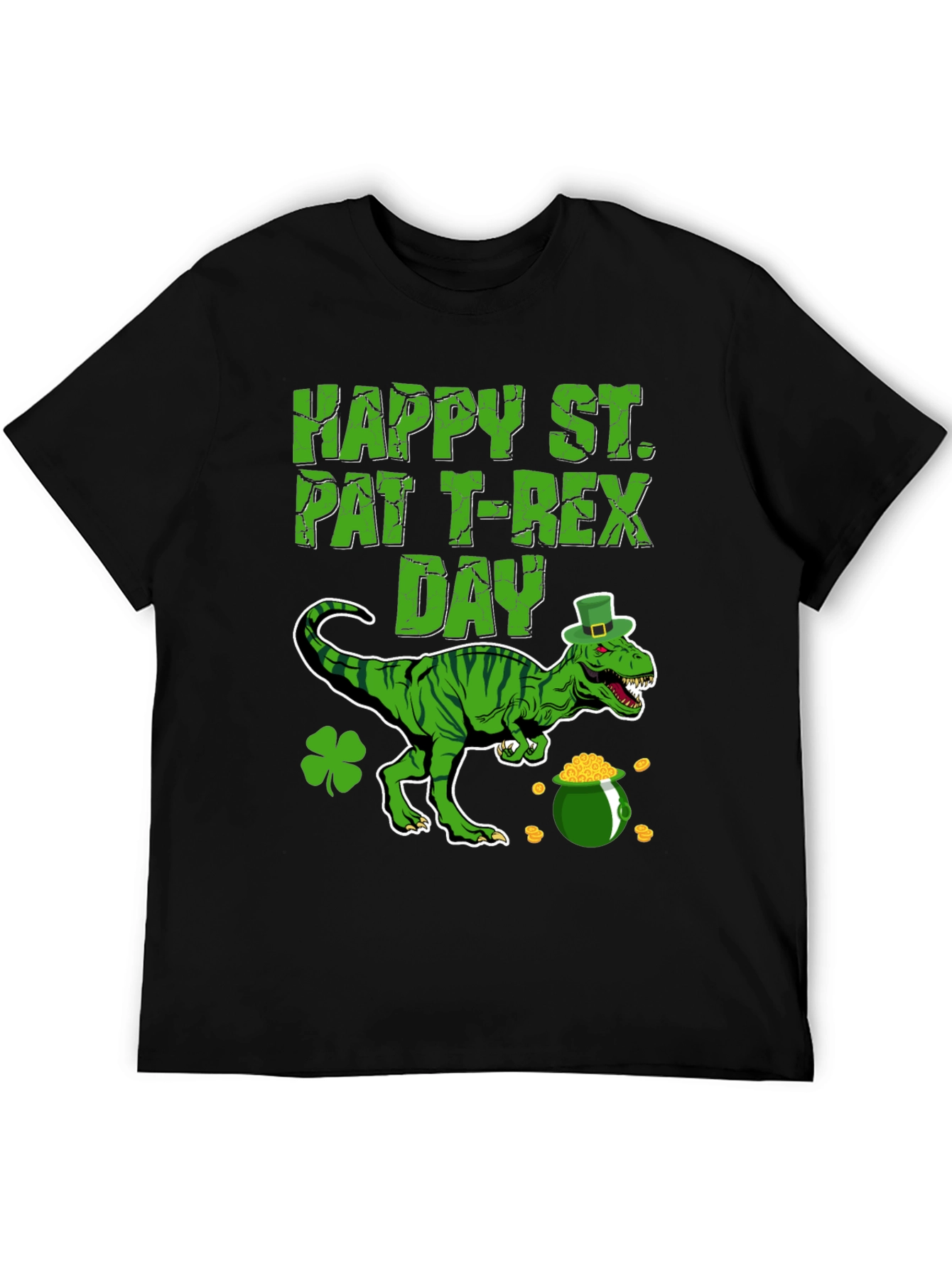 St. Patricks Day T-Rex Graphic Tee