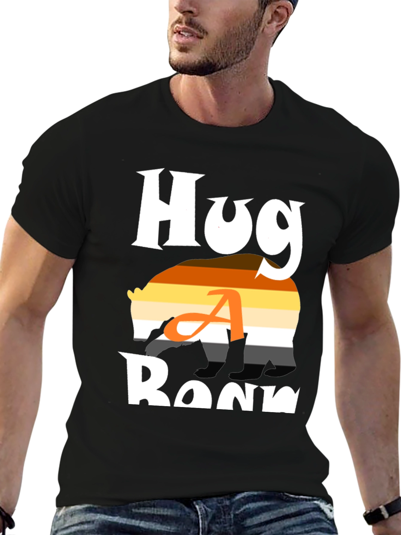 Hug A Bear Gay Pride T-Shirt