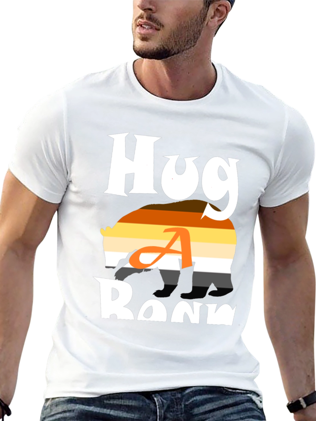 Hug A Bear Gay Pride T-Shirt