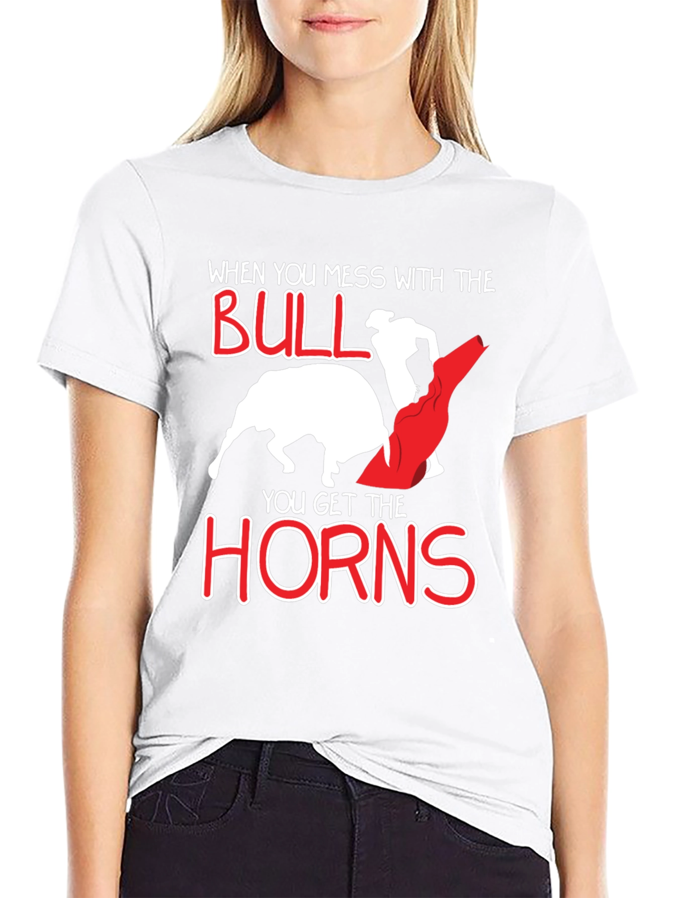 When You Mess With The Bull Graphic T-Shirt
