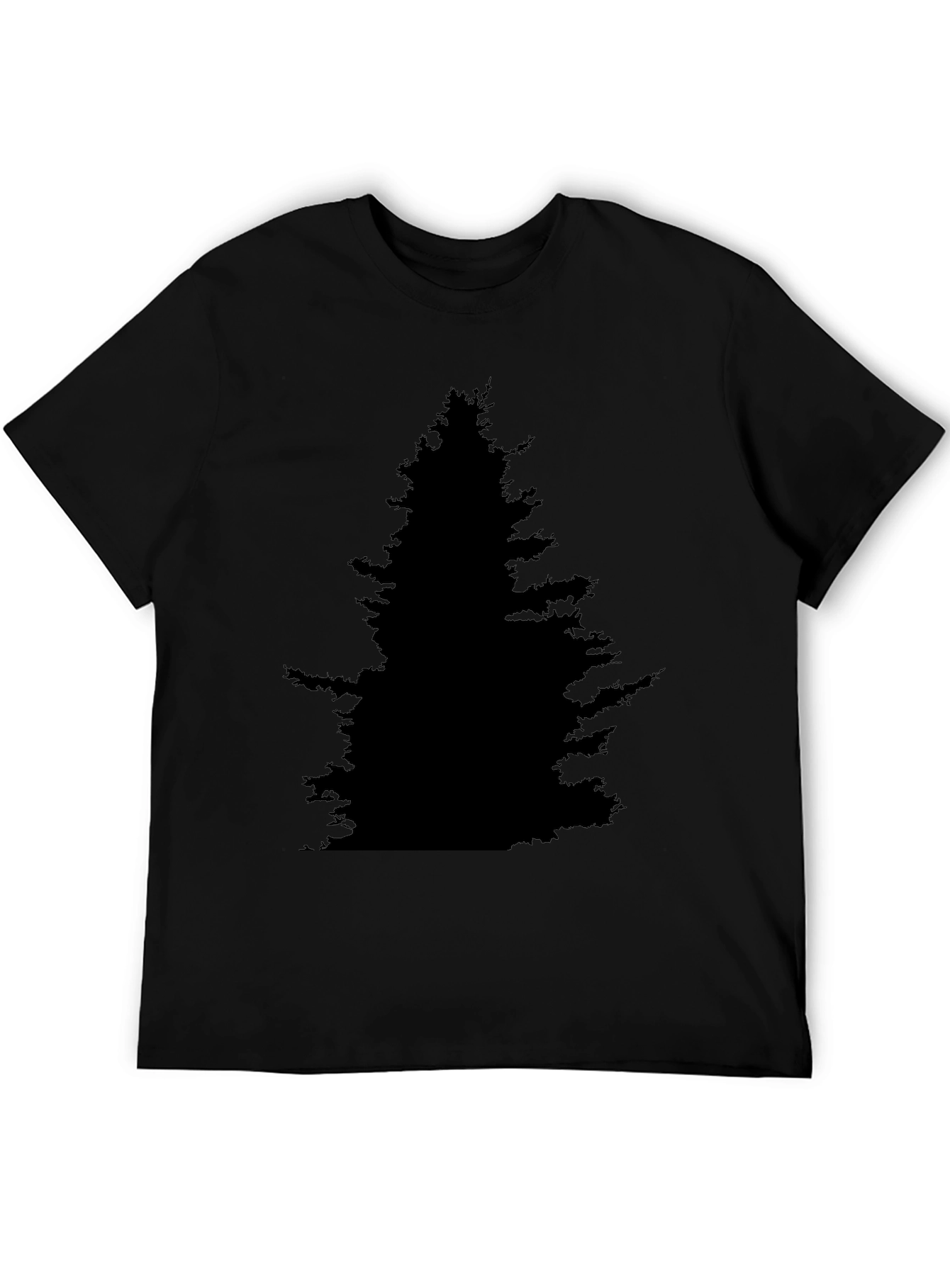 Black Tree Silhouette T-Shirt - Nature Inspired Tee