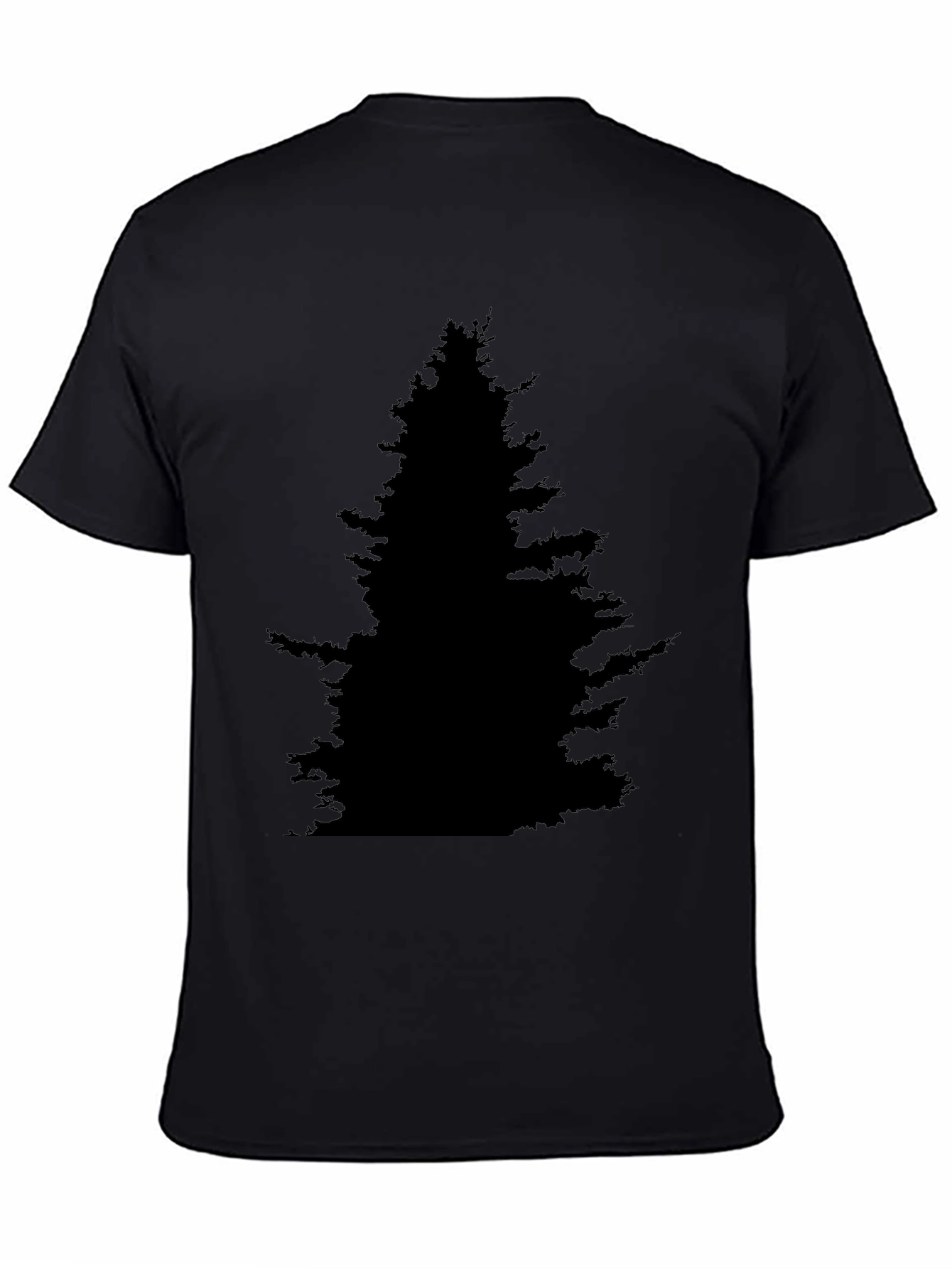 Black Tree Silhouette T-Shirt - Nature Inspired Tee