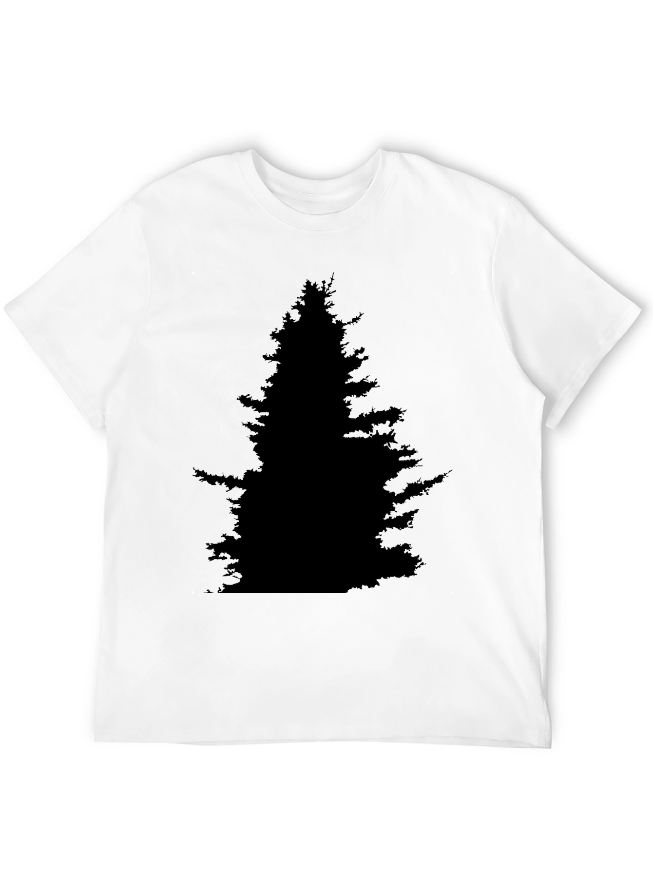 Black Tree Silhouette T-Shirt - Nature Inspired Tee