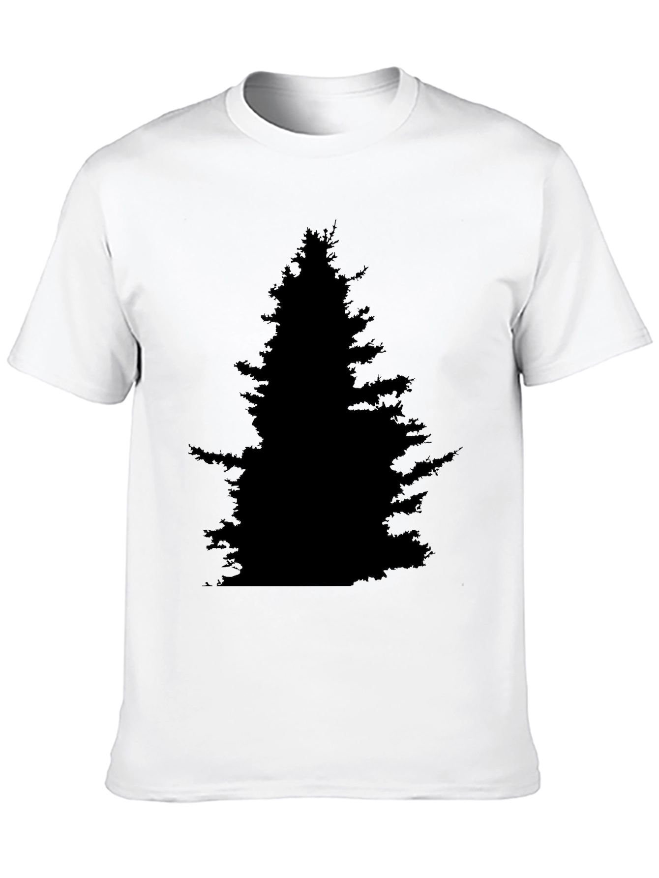 Black Tree Silhouette T-Shirt - Nature Inspired Tee