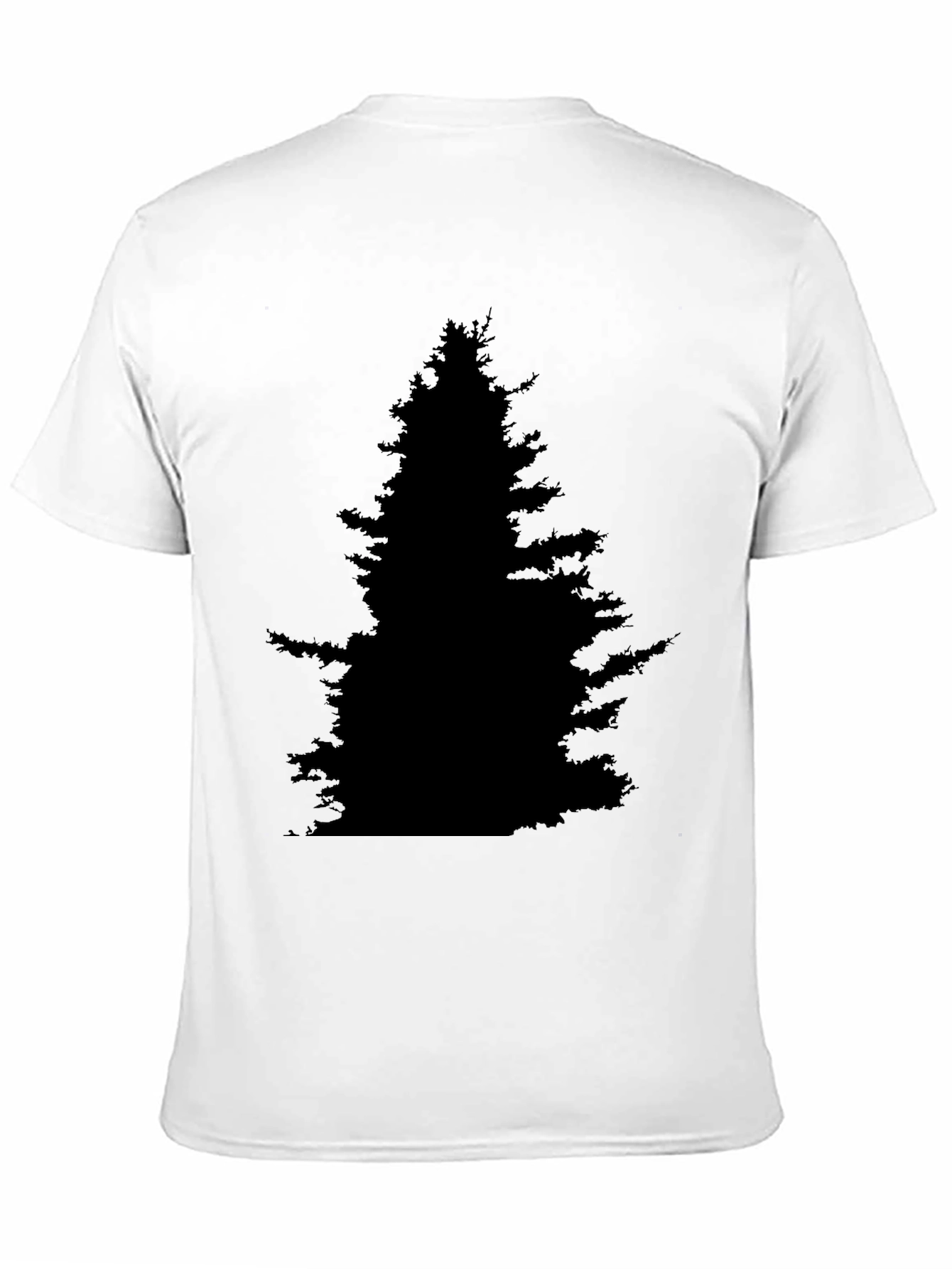 Black Tree Silhouette T-Shirt - Nature Inspired Tee