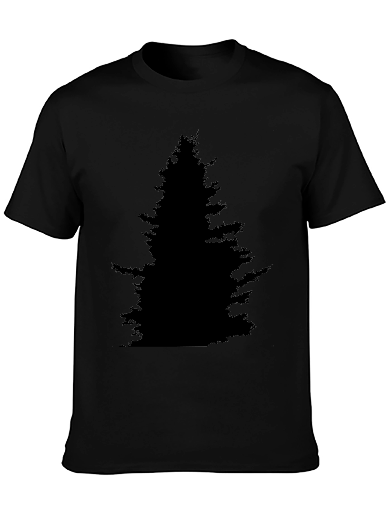Black Tree Silhouette T-Shirt - Nature Inspired Tee
