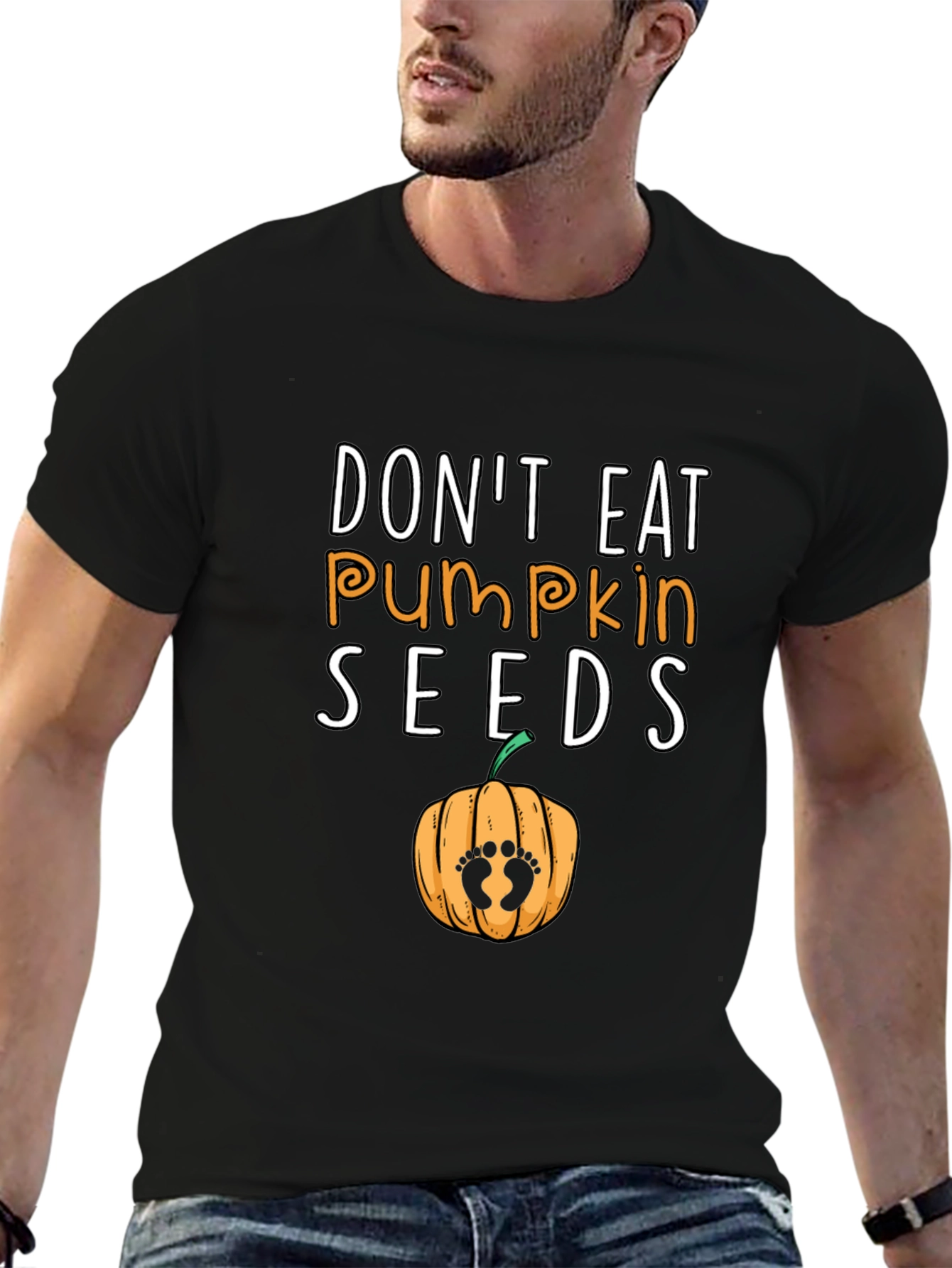 Dont Eat Pumpkin Seeds Pregnancy Announcement T-Shirt