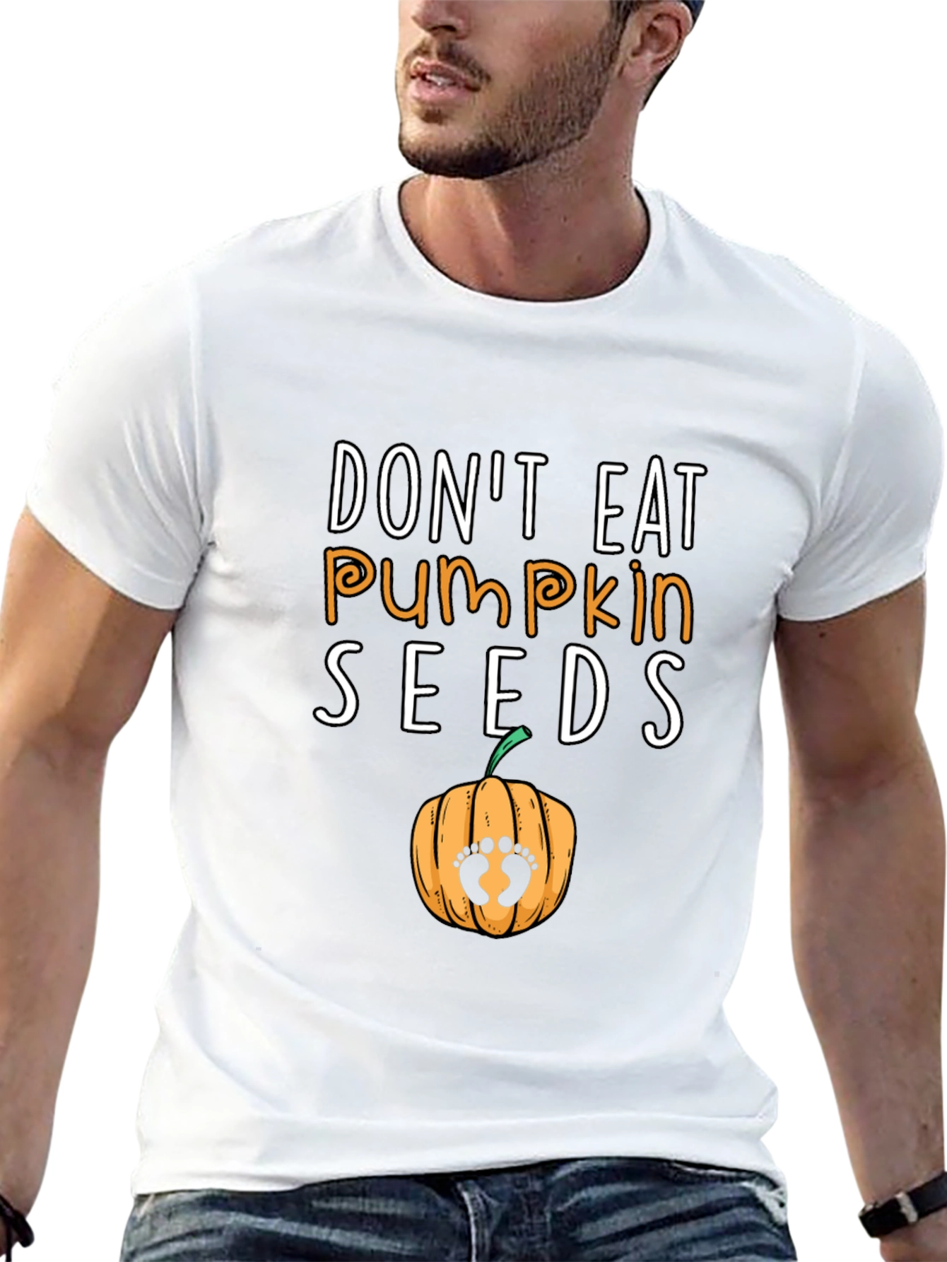 Dont Eat Pumpkin Seeds Pregnancy Announcement T-Shirt