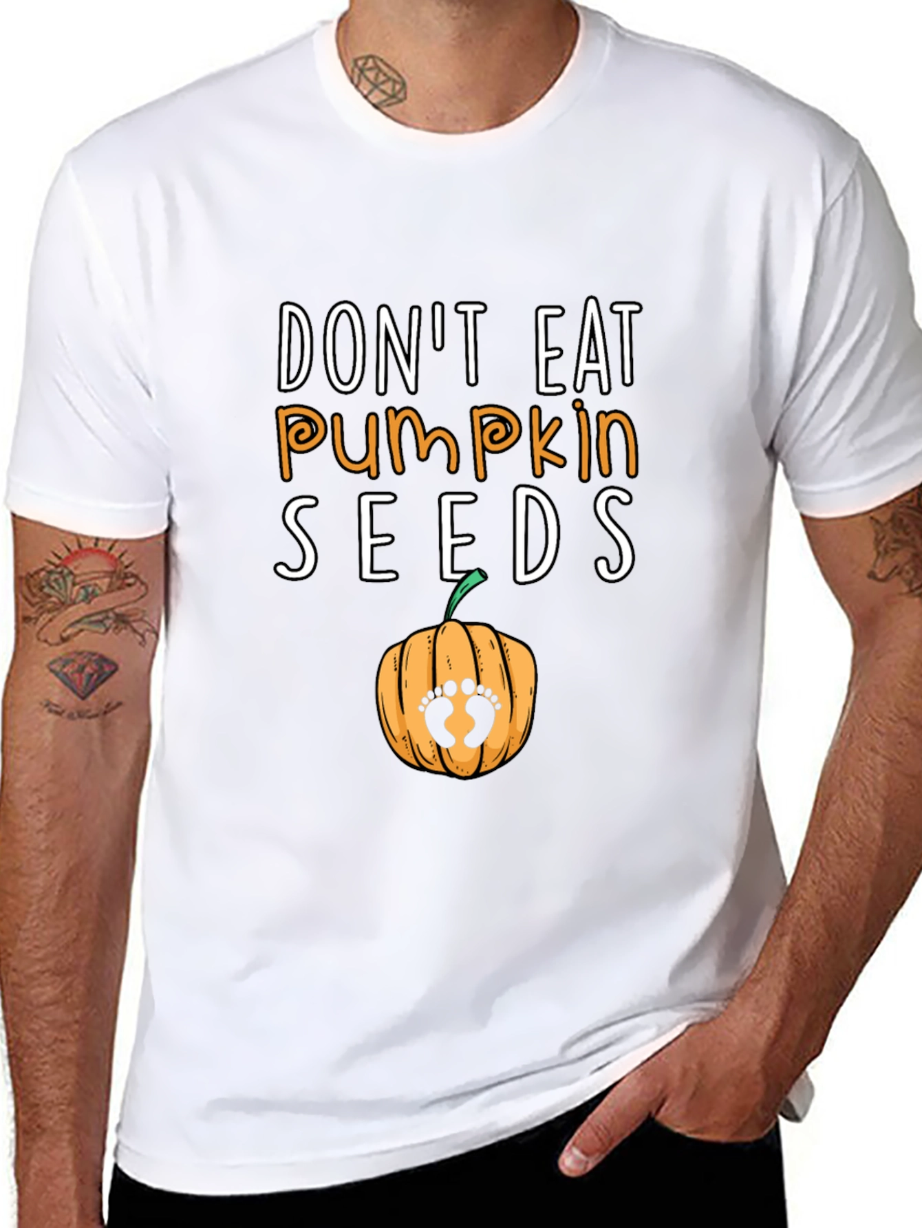 Dont Eat Pumpkin Seeds Pregnancy Announcement T-Shirt