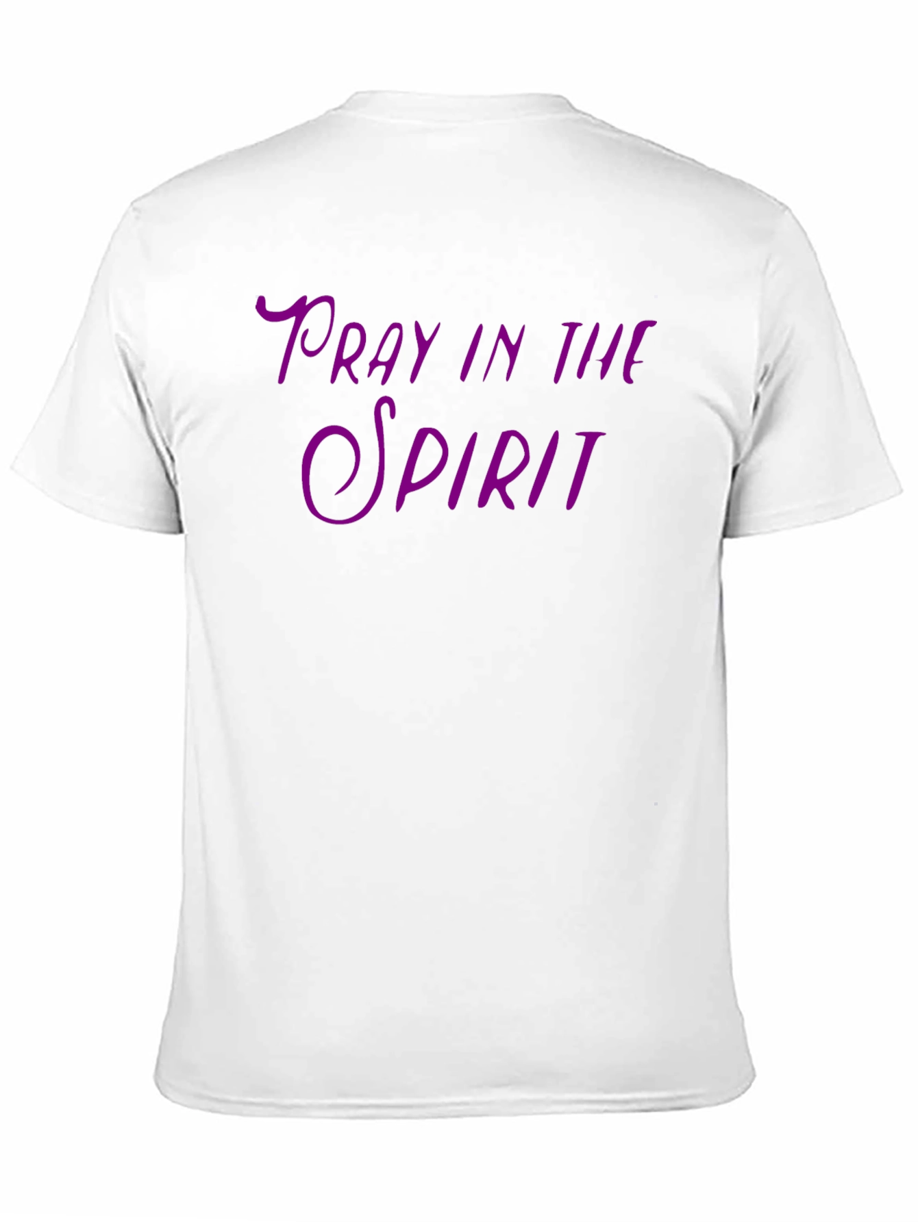 Pray in the Spirit Graphic T-Shirt - Black