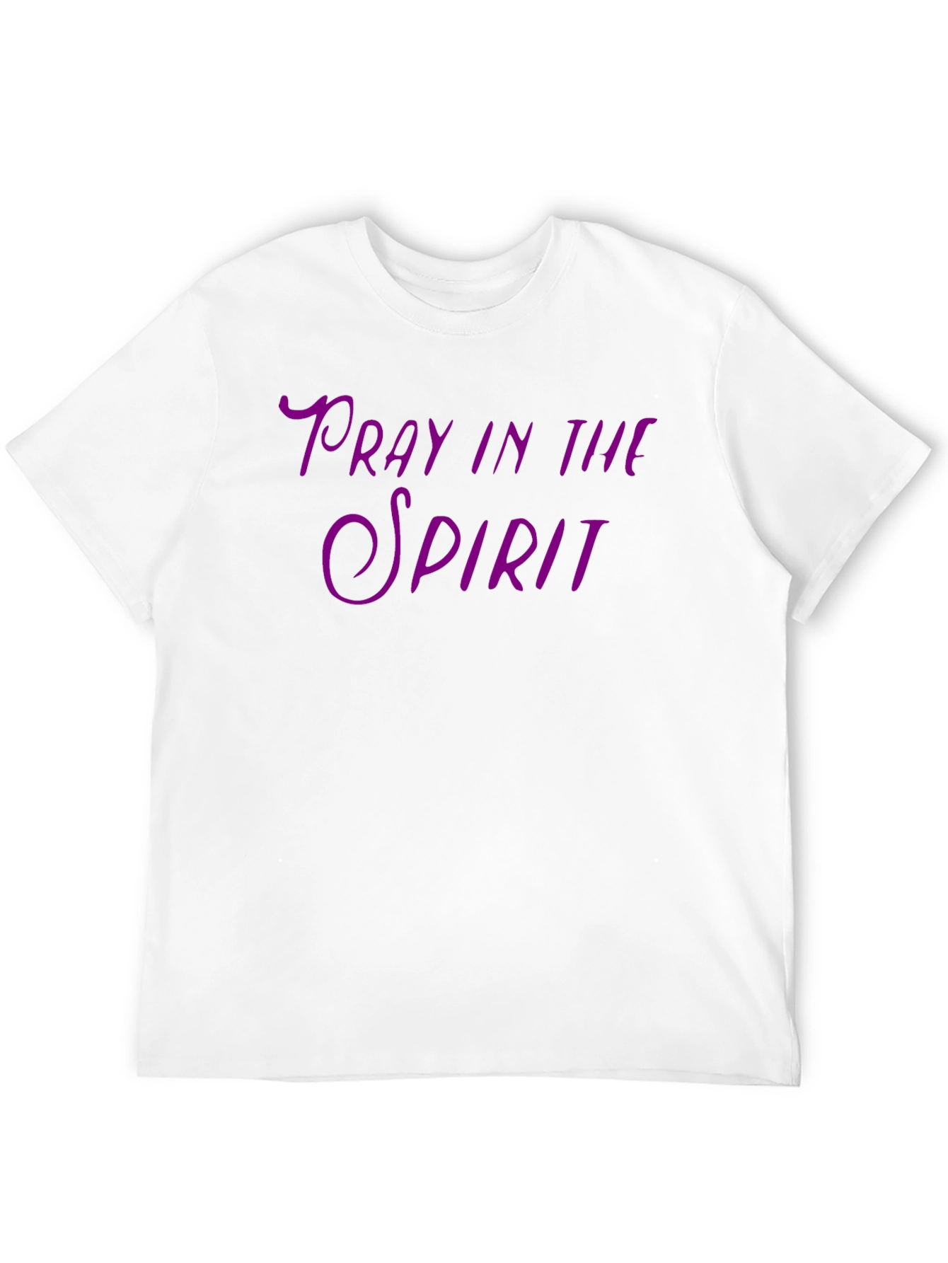 Pray in the Spirit Graphic T-Shirt - Black