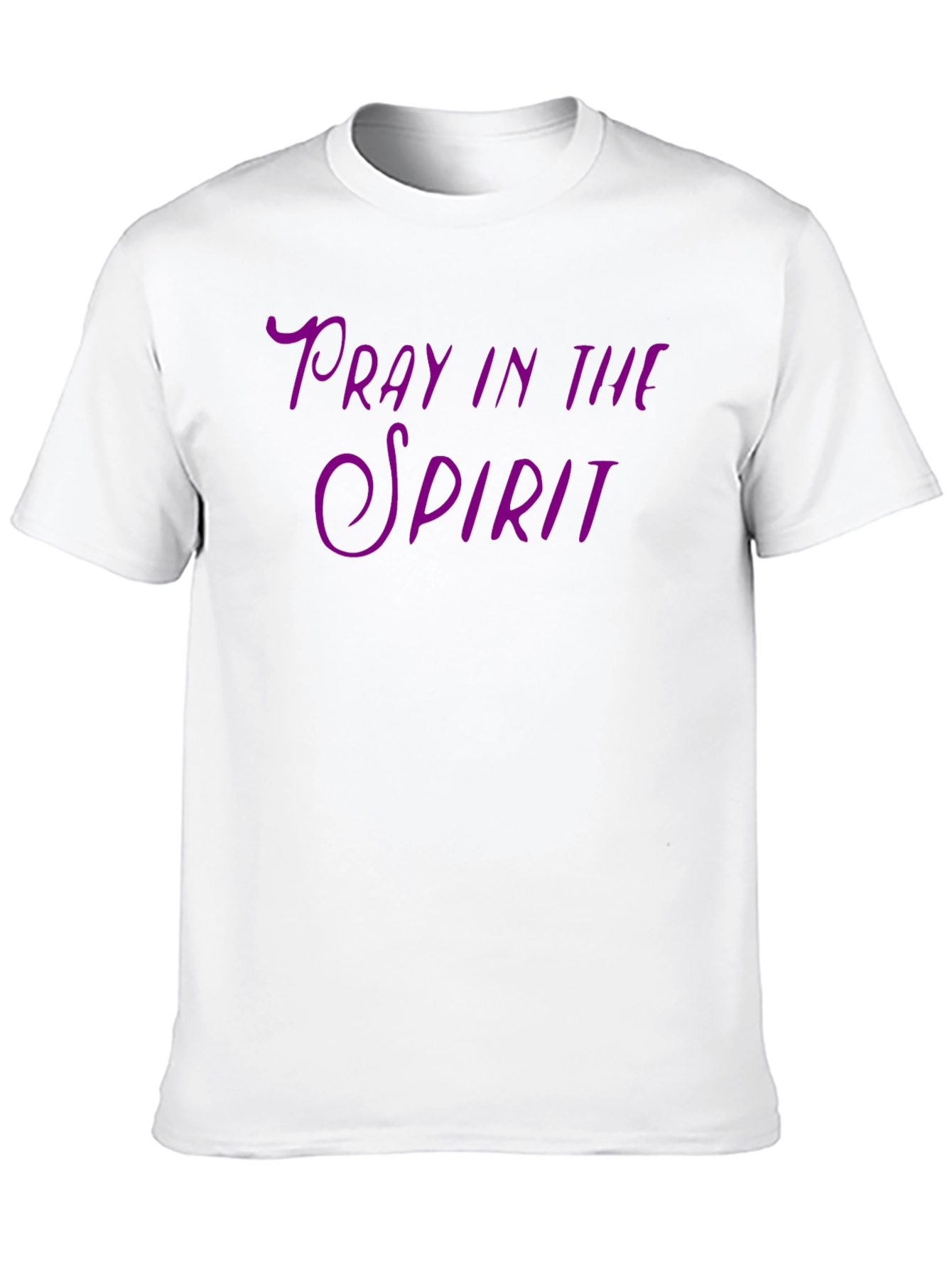 Pray in the Spirit Graphic T-Shirt - Black