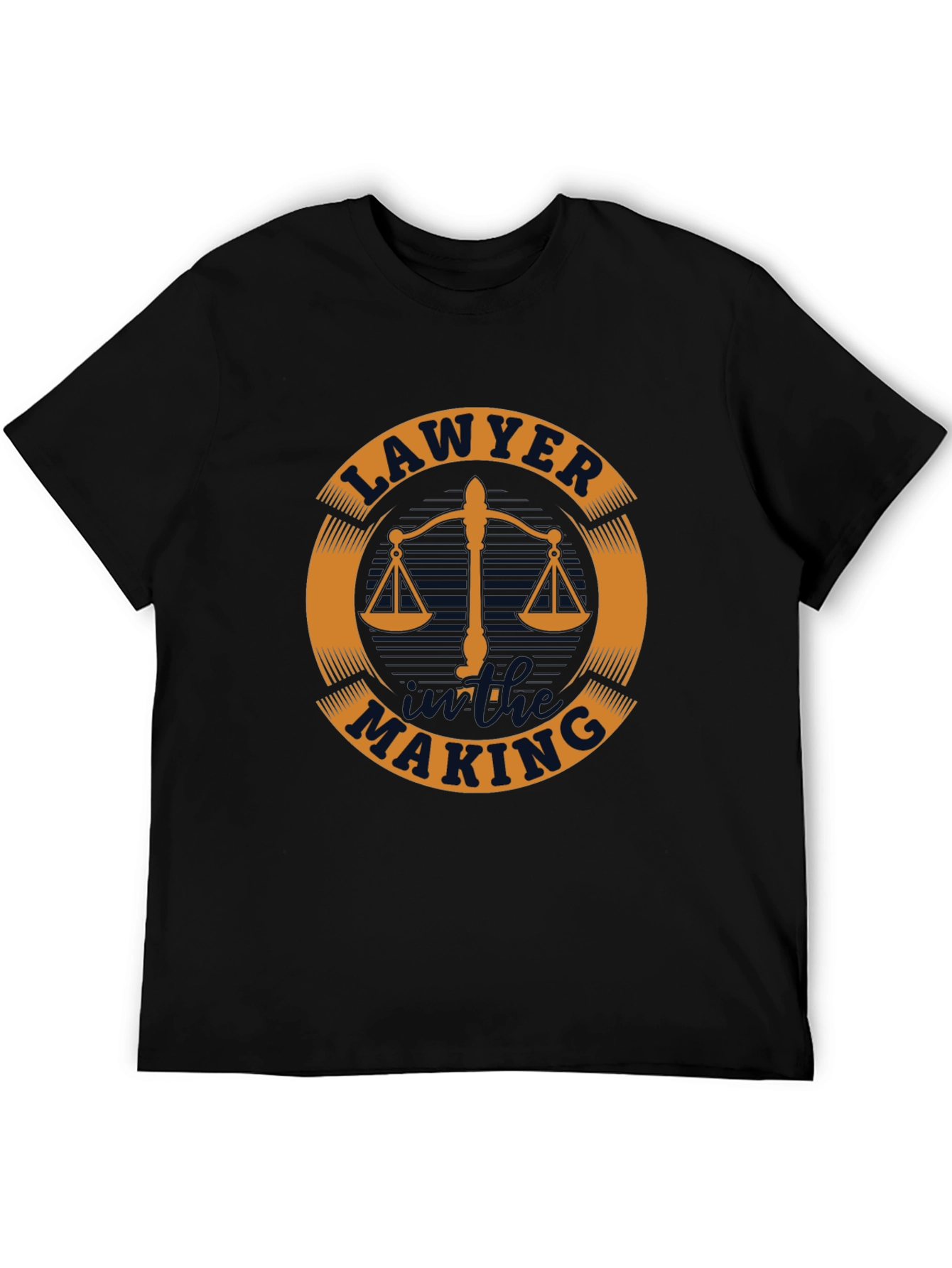Lawyer in the Making Black T-Shirt