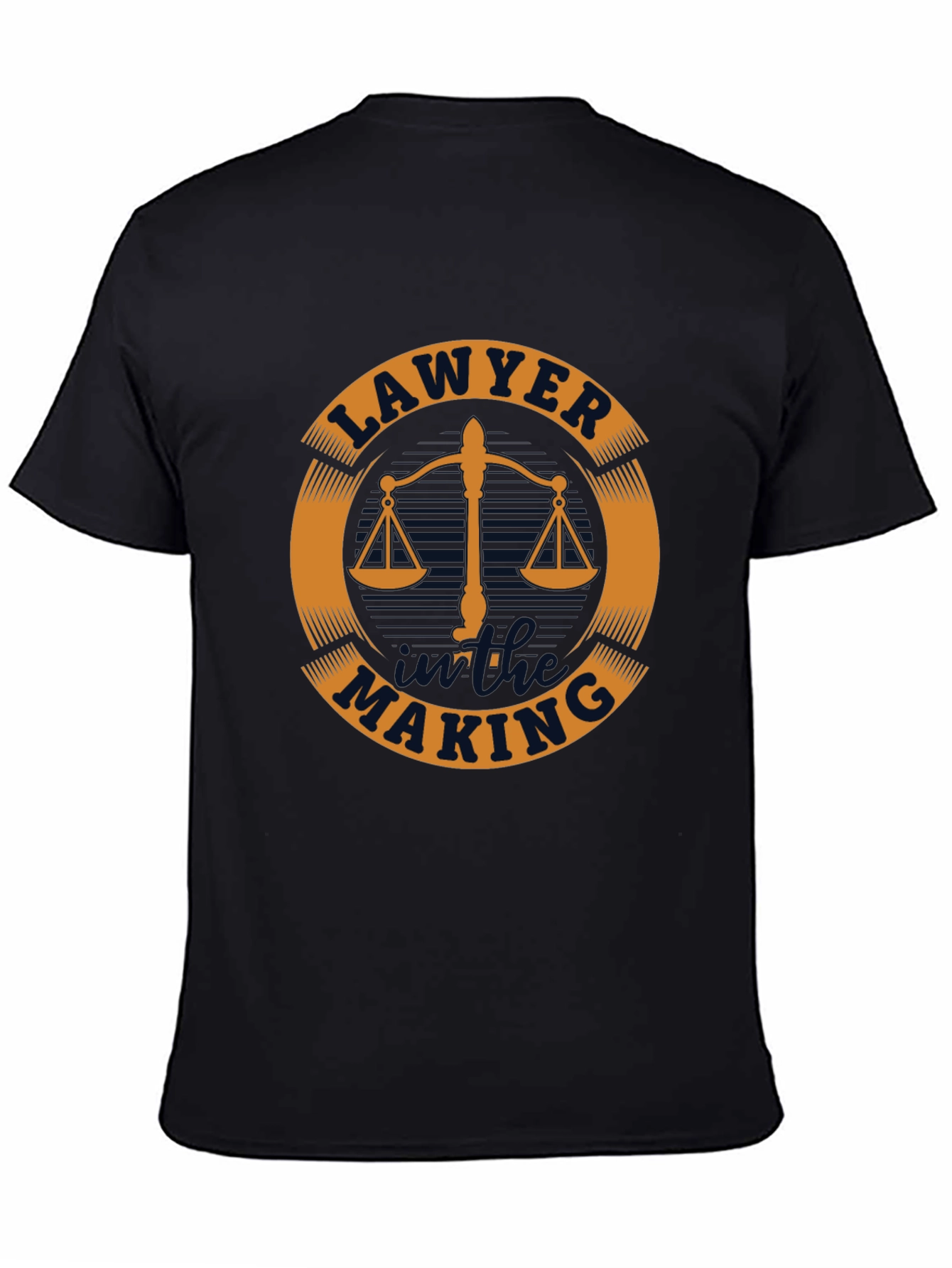Lawyer in the Making Black T-Shirt
