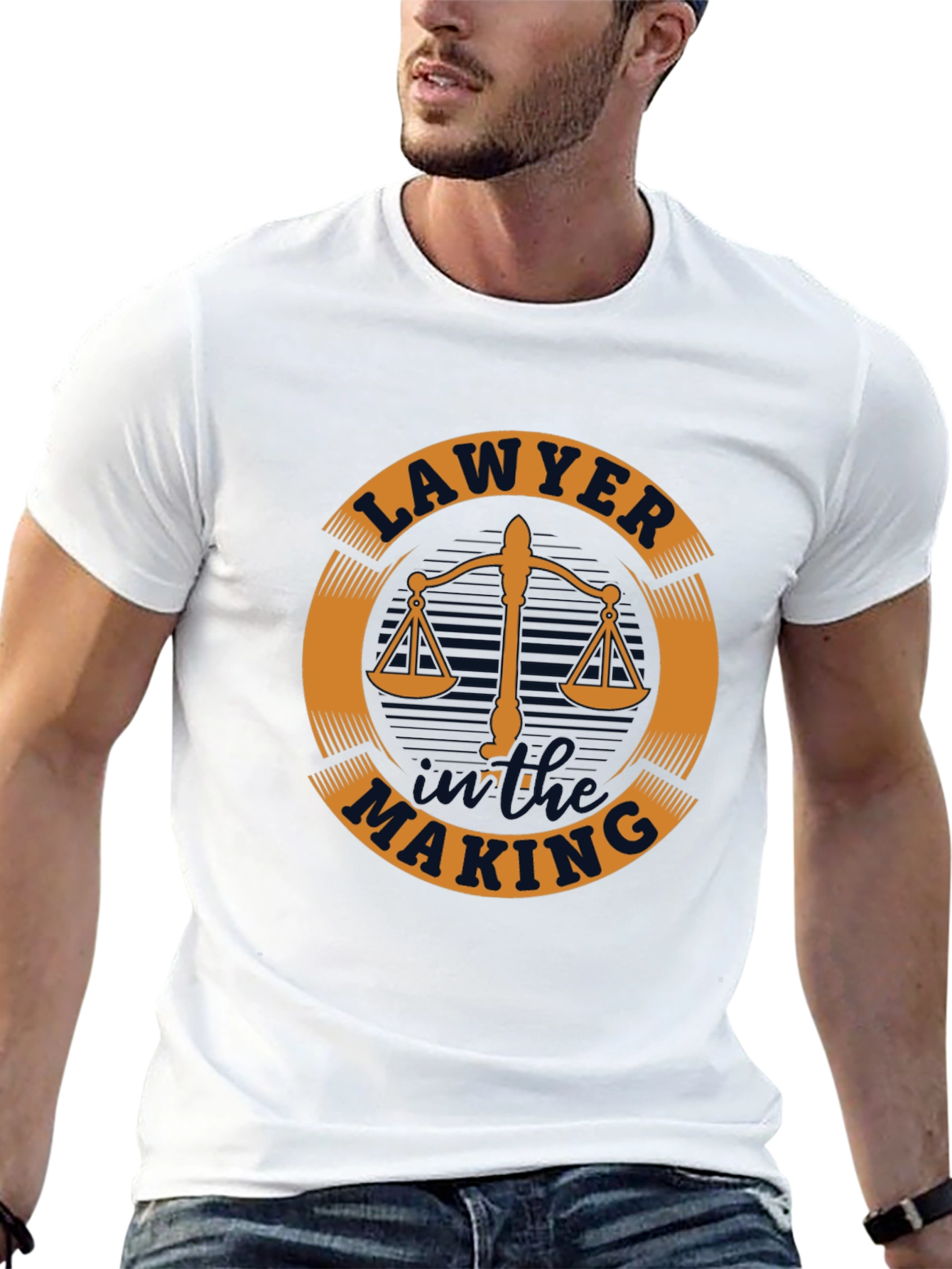 Lawyer in the Making Black T-Shirt