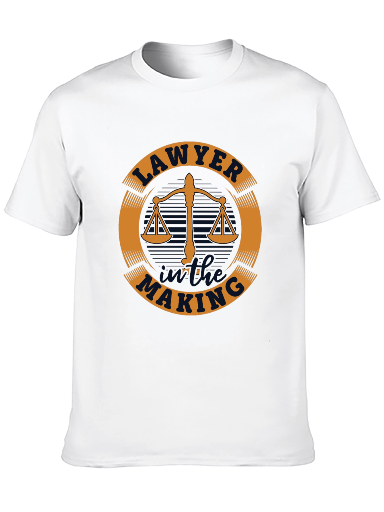 Lawyer in the Making Black T-Shirt