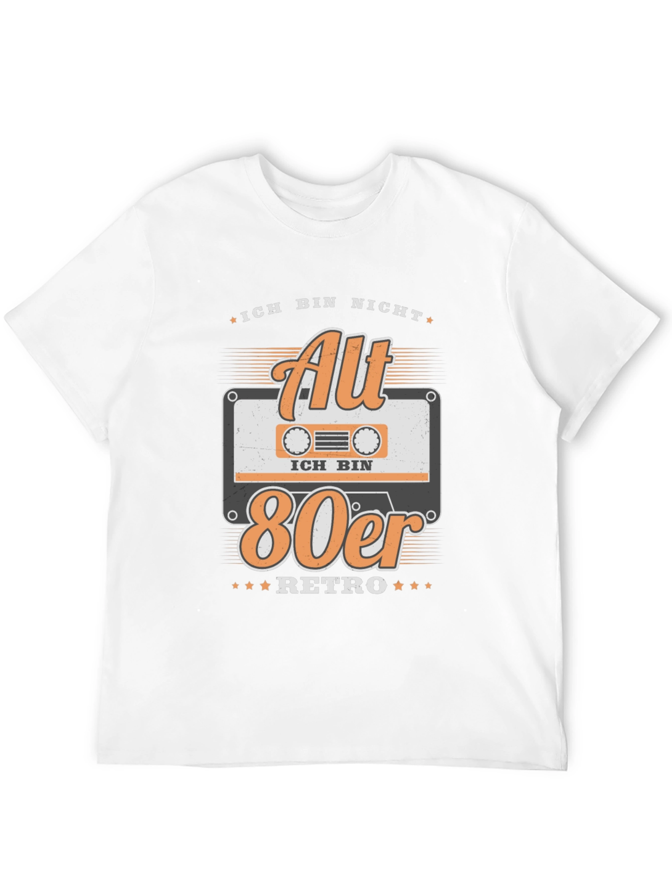 Ich Bin Nicht Alt Retro 80er T-Shirt