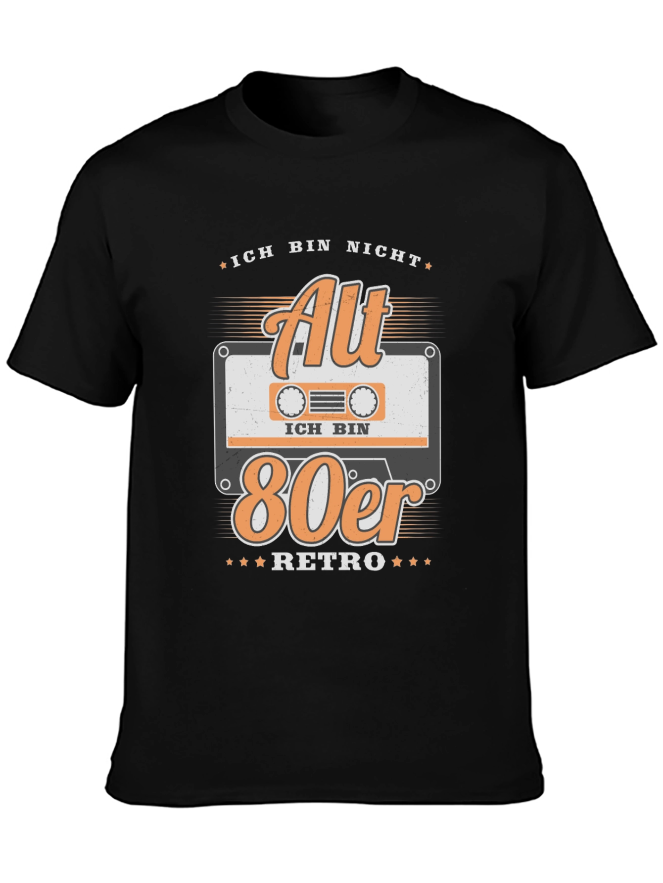 Ich Bin Nicht Alt Retro 80er T-Shirt