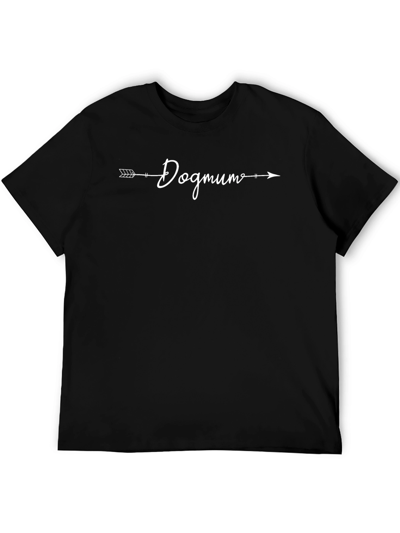 Dogmum Arrow Graphic T-Shirt - Trendy Casual Tee