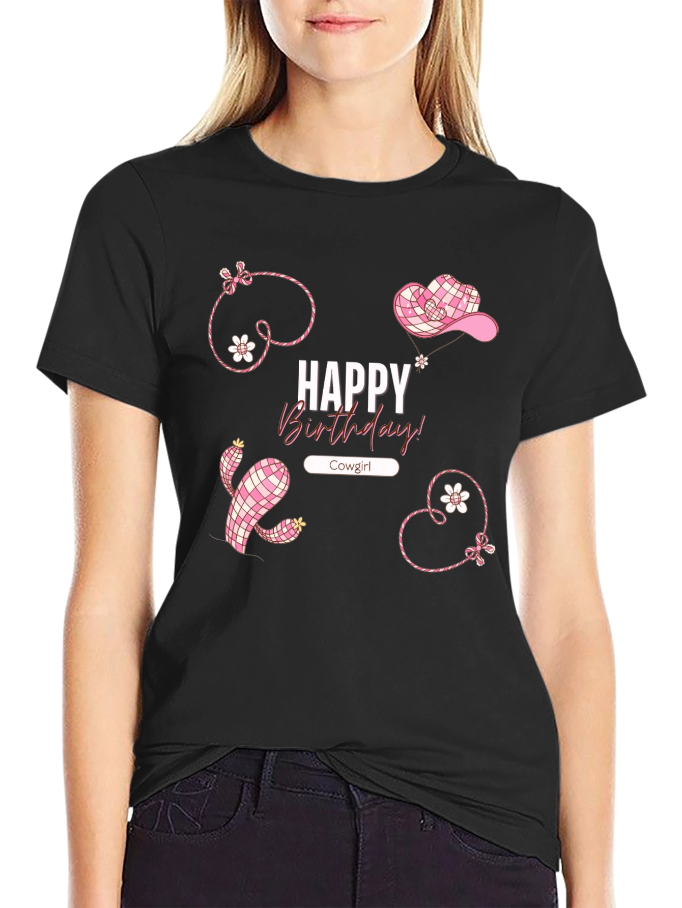 Happy Birthday Cowgirl T-Shirt