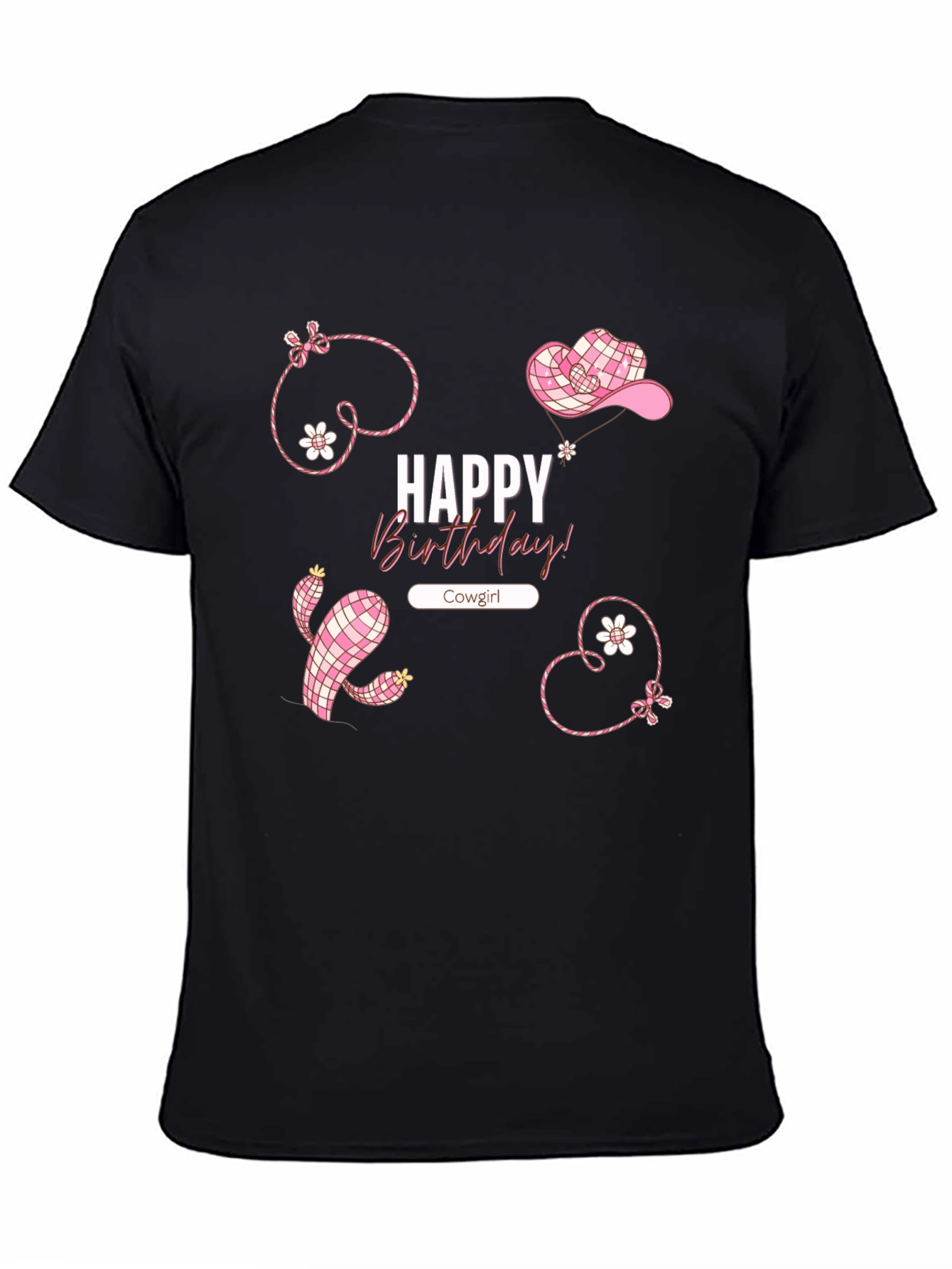 Happy Birthday Cowgirl T-Shirt