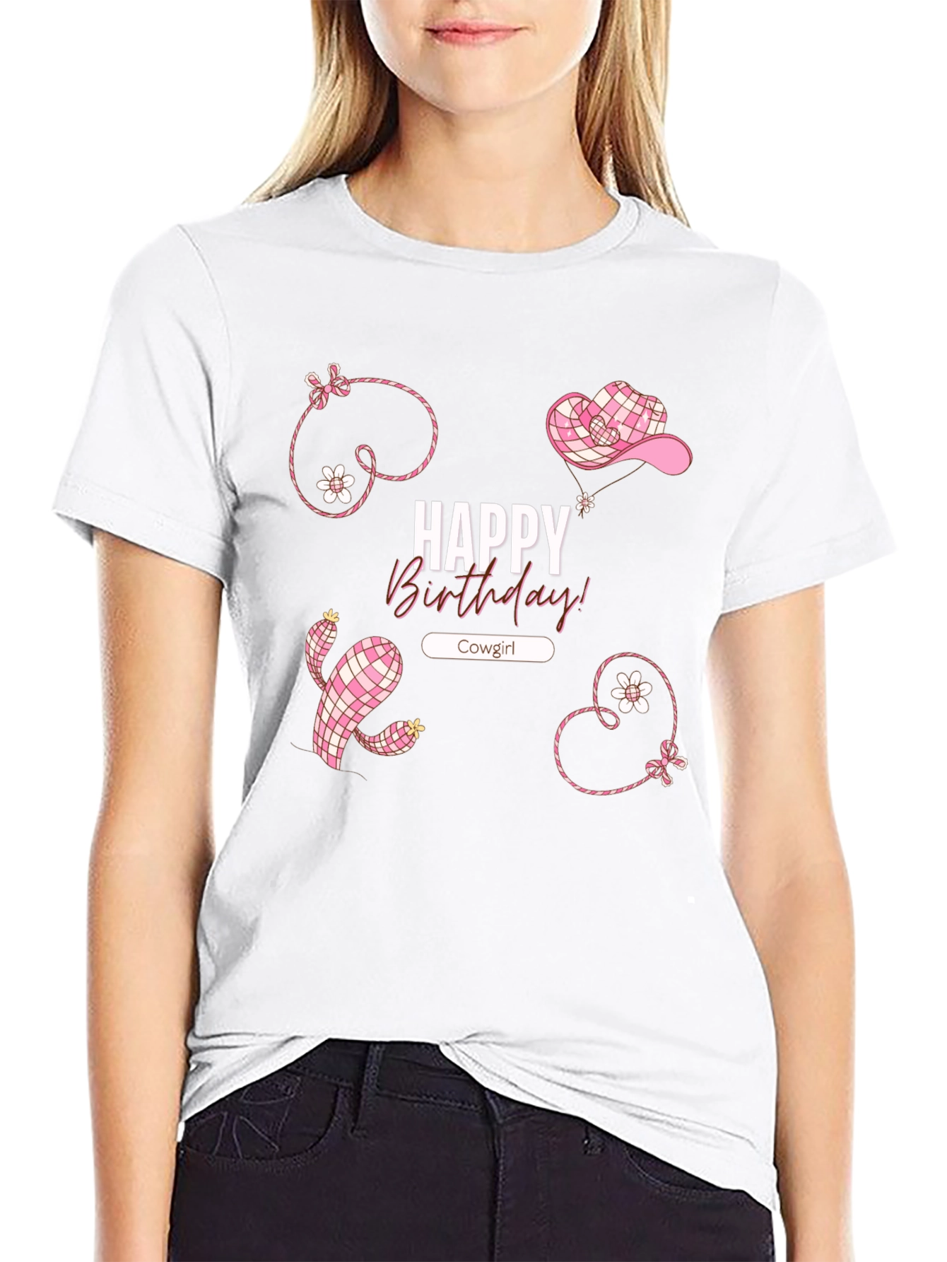 Happy Birthday Cowgirl T-Shirt