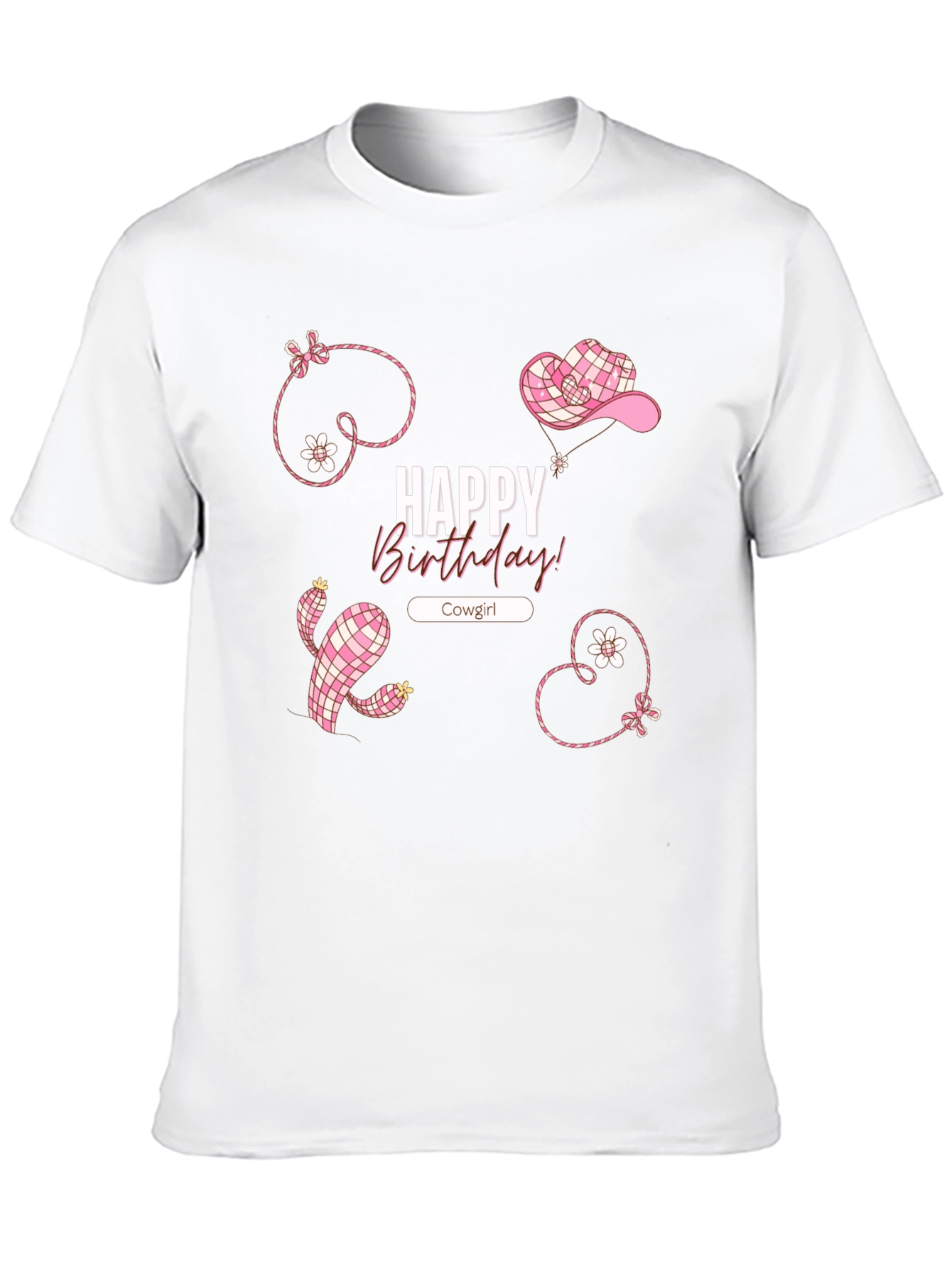 Happy Birthday Cowgirl T-Shirt