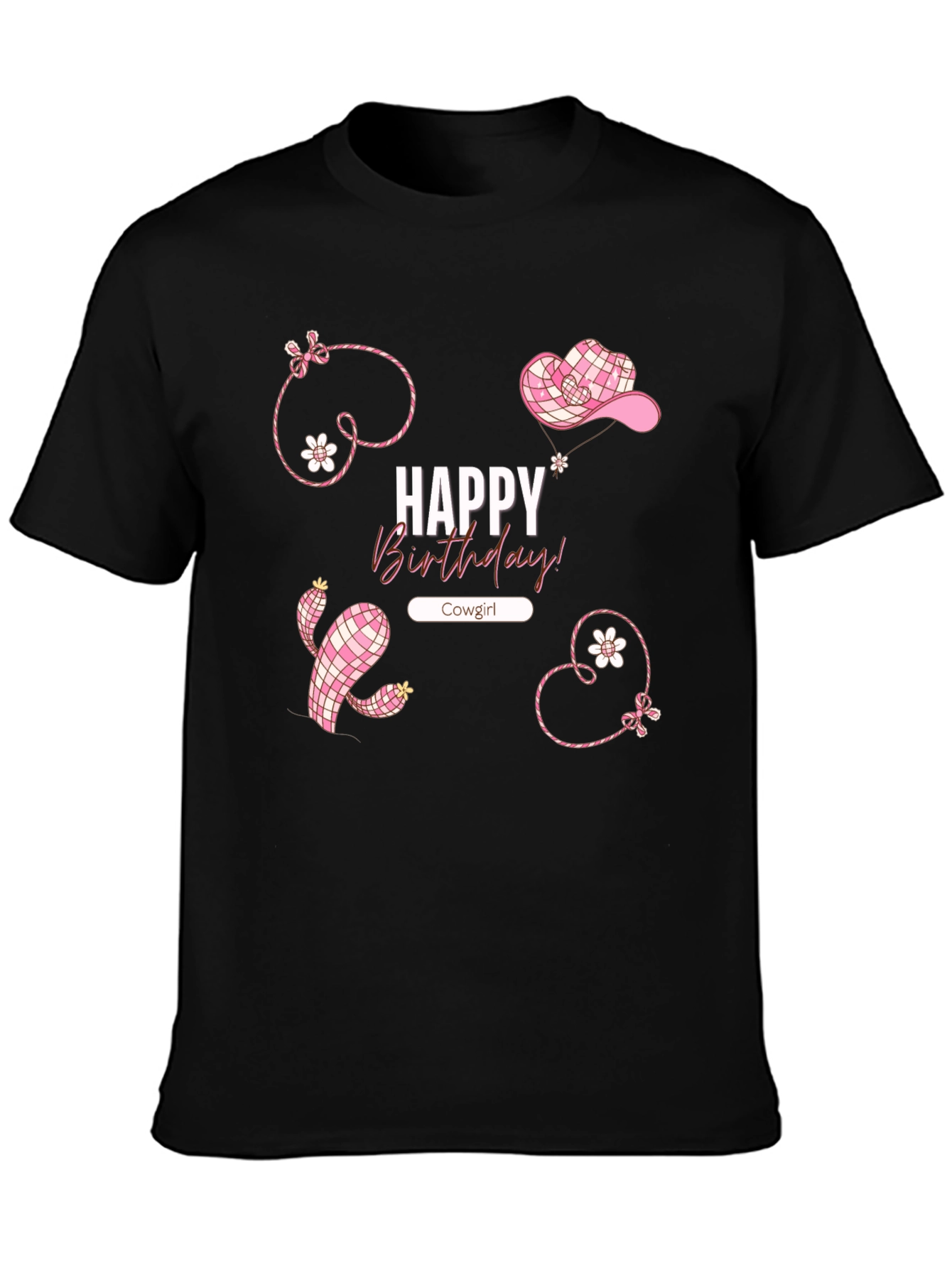 Happy Birthday Cowgirl T-Shirt