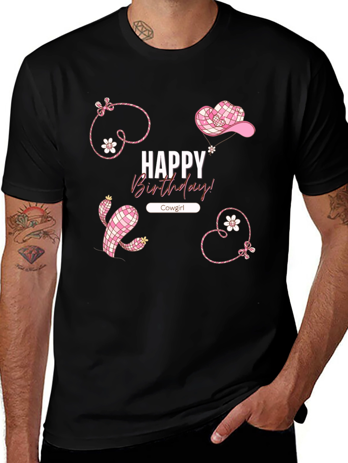 Happy Birthday Cowgirl T-Shirt