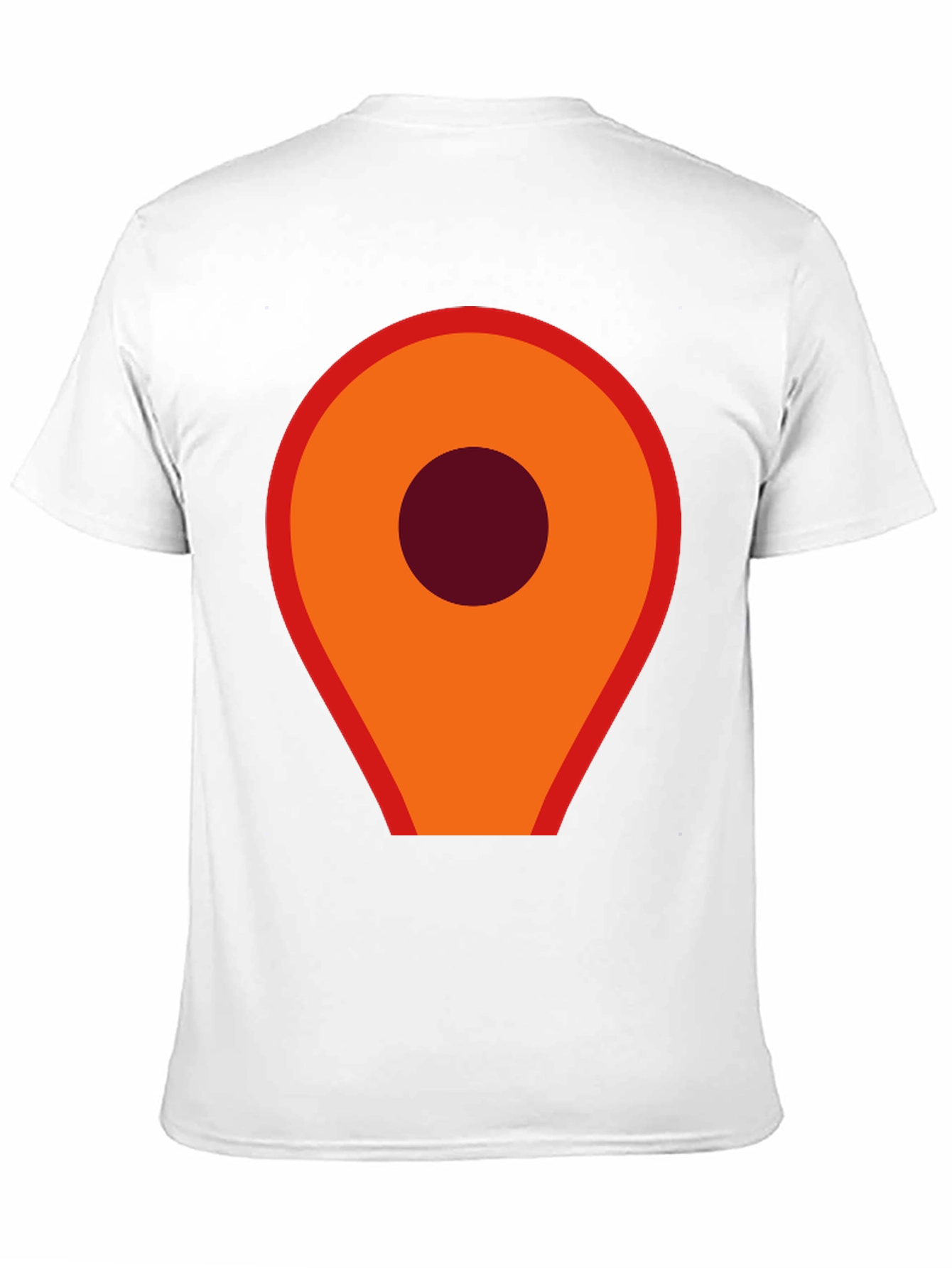Location Marker Graphic Tee - Modern Style
